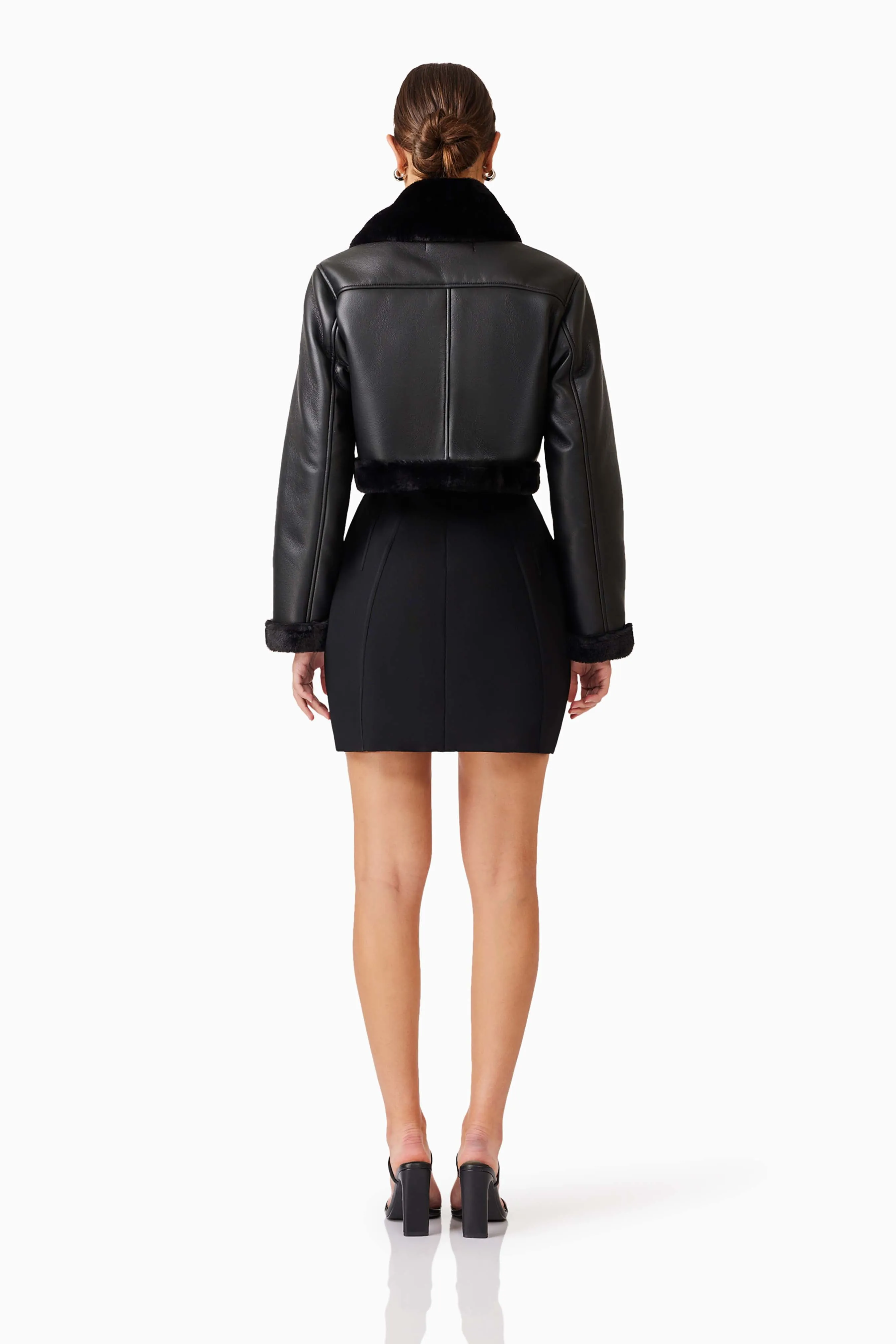 Alta Cropped Jacket in Black sold by Elliatt product image thumbnail 4