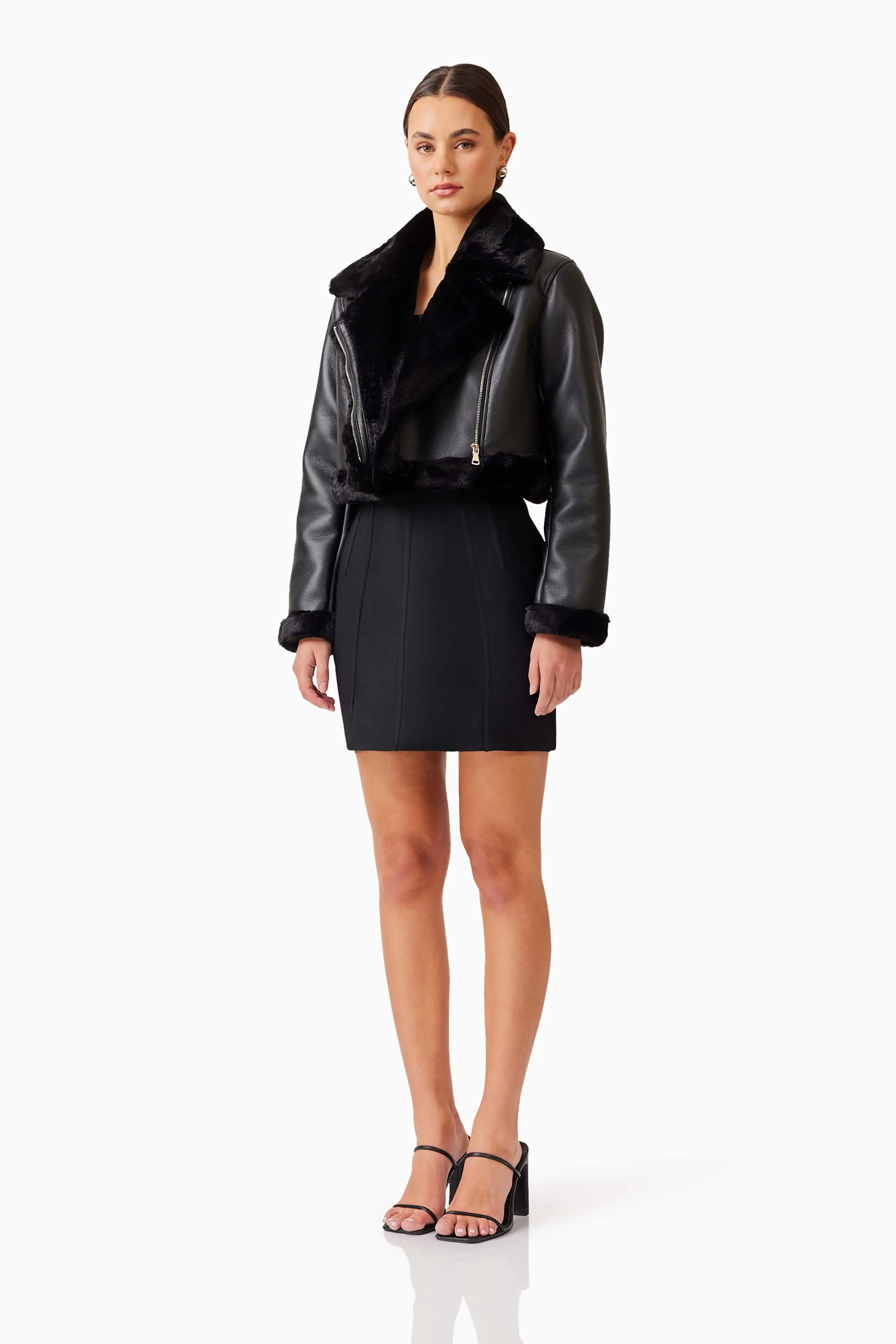 Alta Cropped Jacket in Black sold by Elliatt product image thumbnail 2
