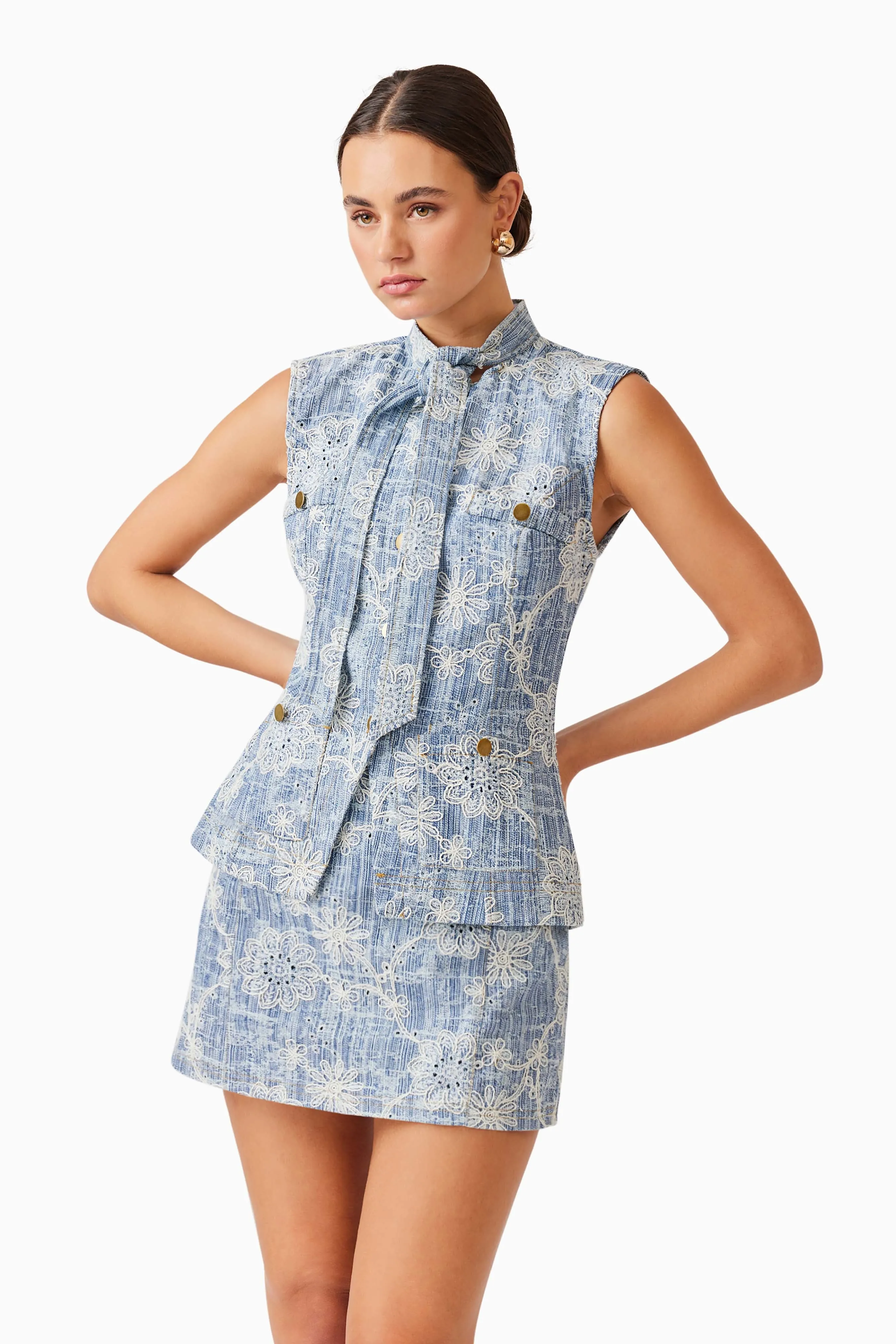 Monica Denim Set sold by Elliatt product image thumbnail 2