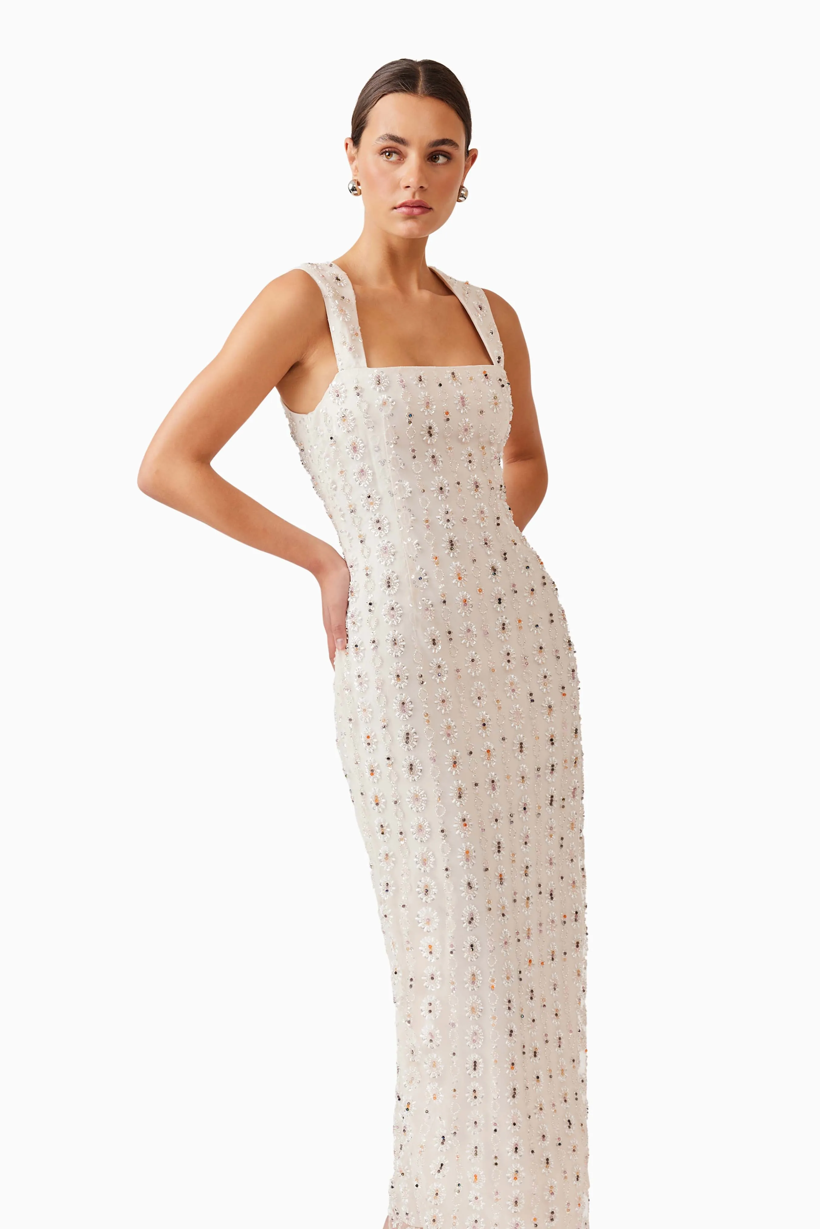 Kristina Maxi Dress in White sold by Elliatt product image thumbnail 2