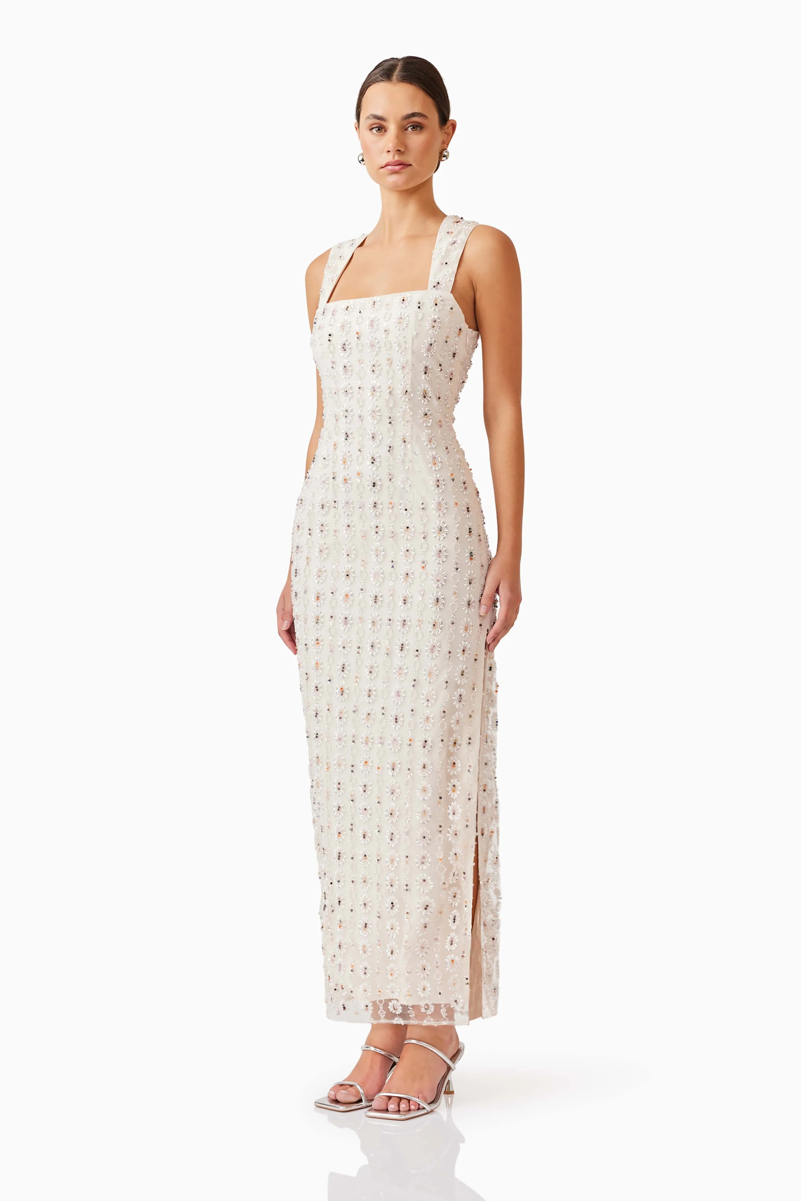 Kristina Maxi Dress in White sold by Elliatt product image thumbnail 3
