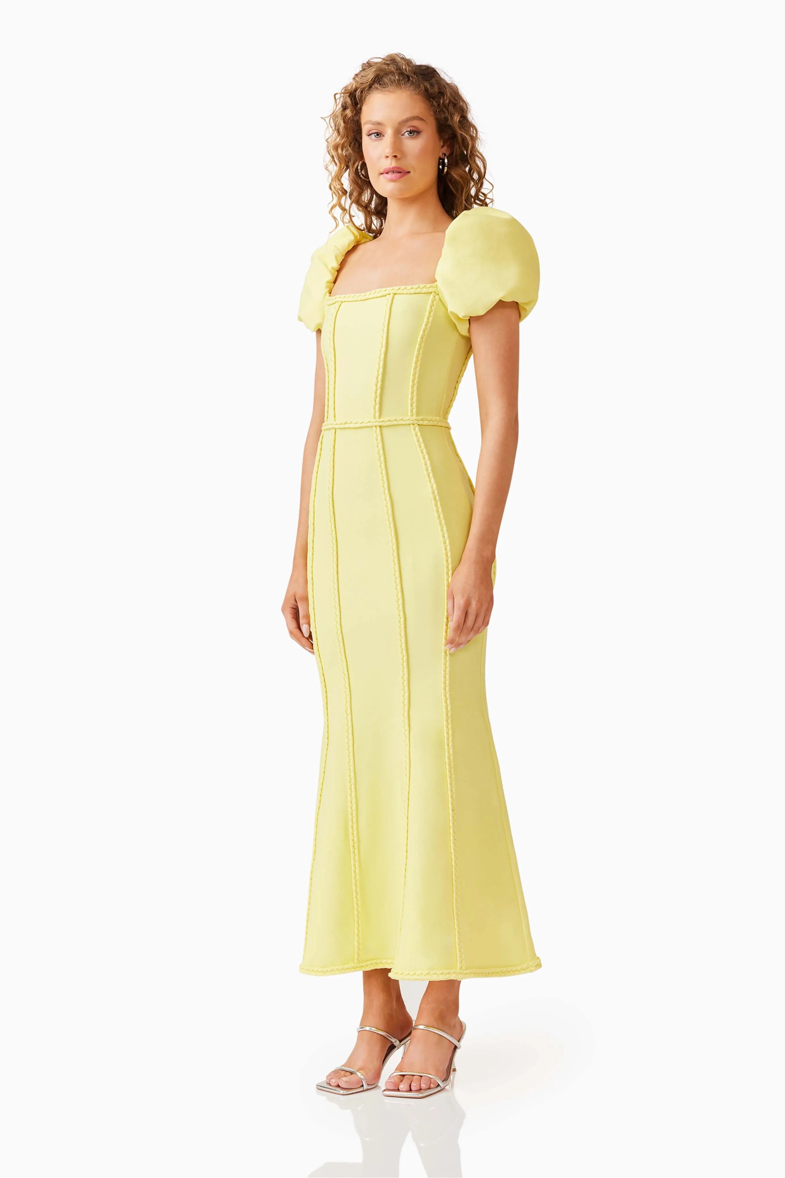 Katlyn Maxi Dress in Yellow sold by Elliatt product image thumbnail 3