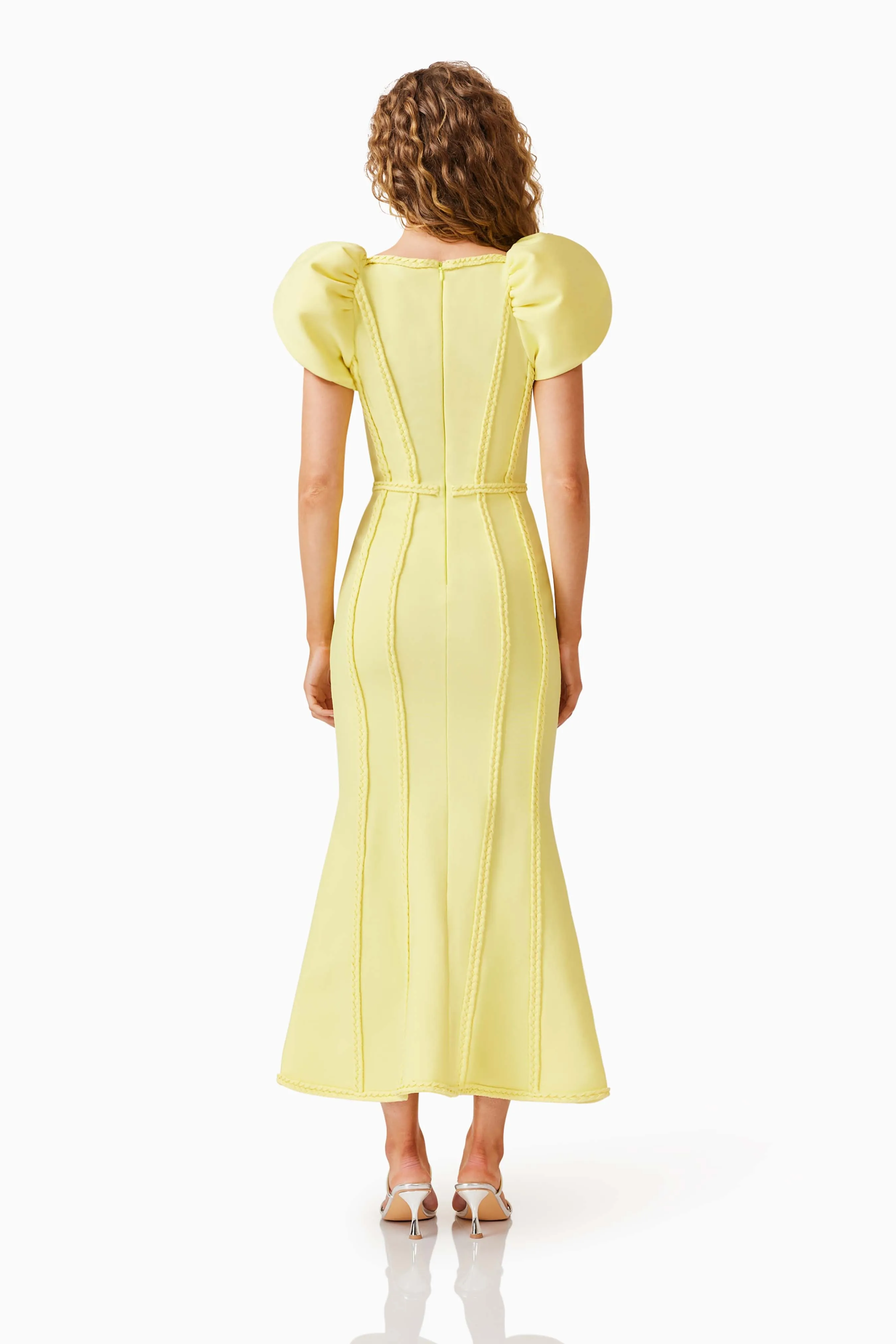 Katlyn Maxi Dress in Yellow sold by Elliatt product image thumbnail 4