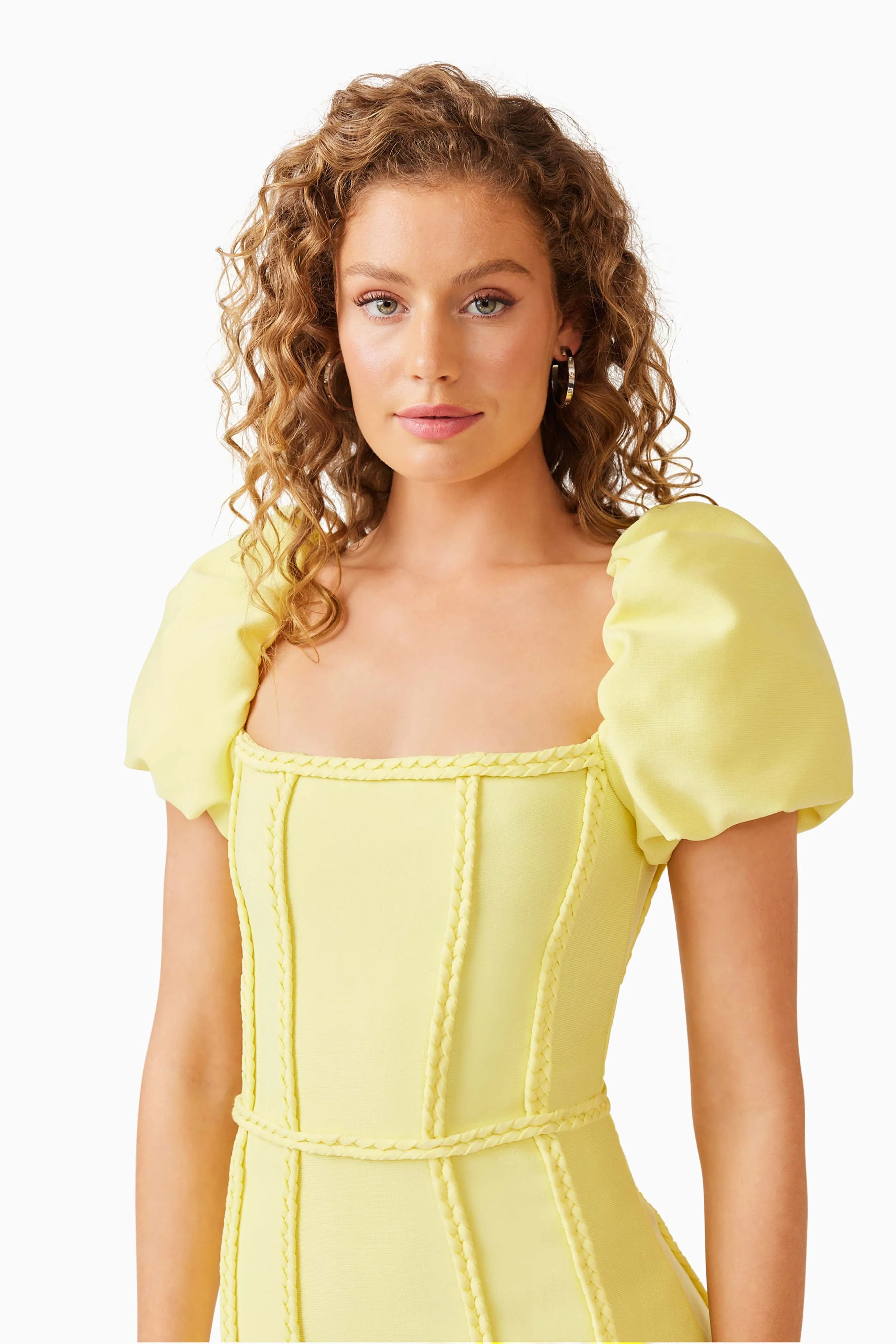 Katlyn Maxi Dress in Yellow sold by Elliatt product image thumbnail 5