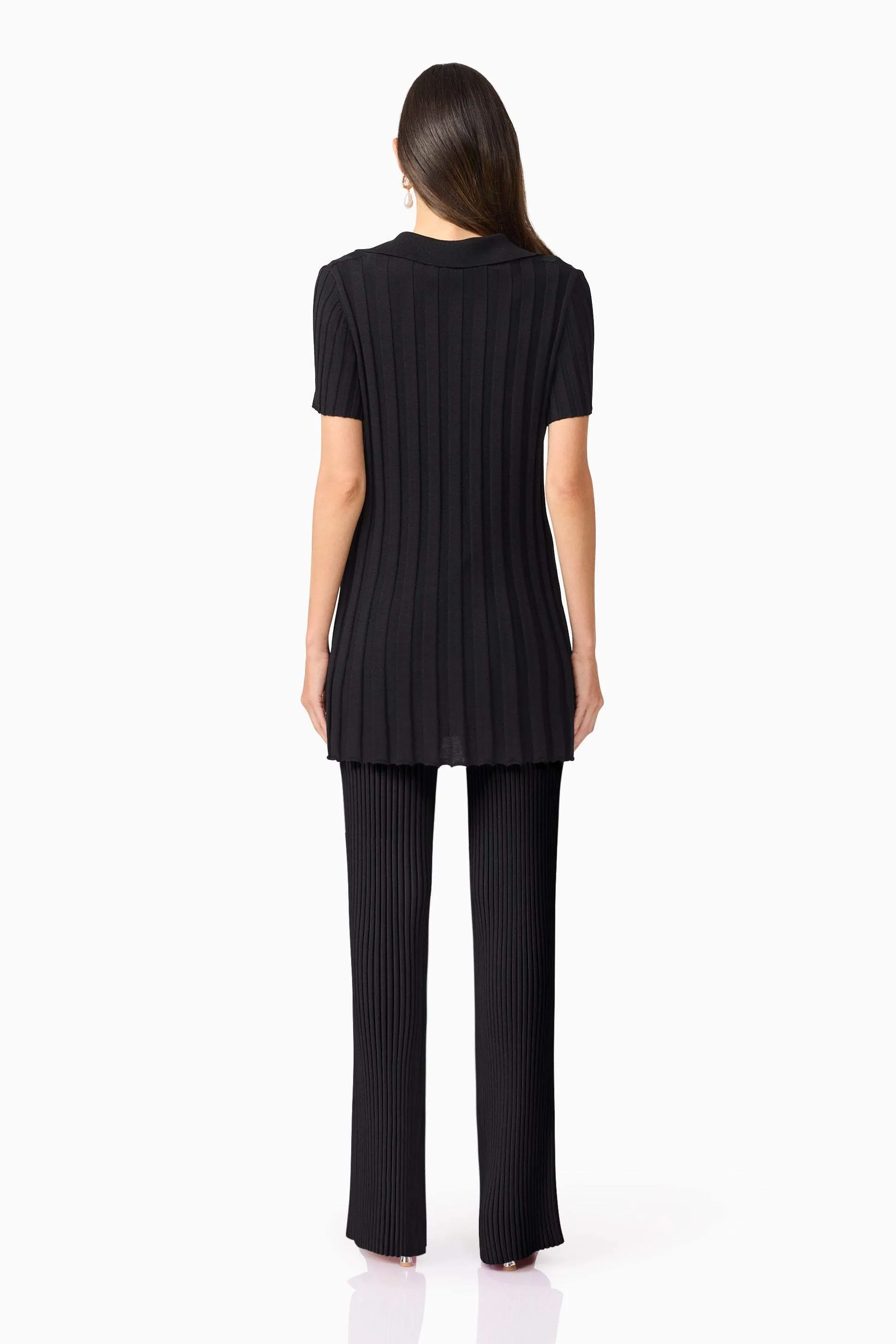 CURAAE Annabelle Knit Pants In Black sold by Elliatt product image thumbnail 4