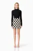 CURAAE Amyra Textured Stretch Top In Black sold by Elliatt