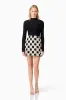 CURAAE Amyra Textured Stretch Top In Black sold by Elliatt