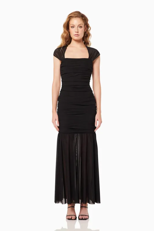 Capra Maxi Dress In Black sold by Elliatt