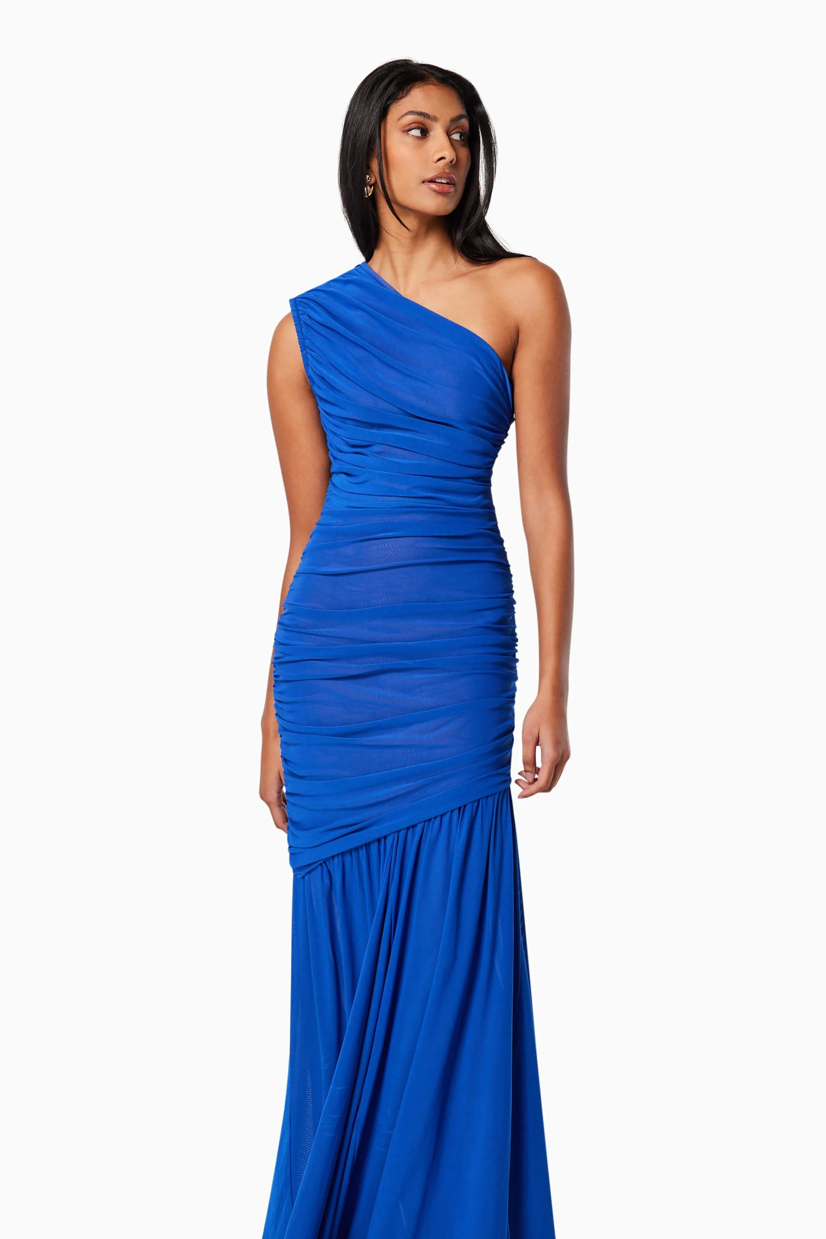 Vienna Fitted Maxi Gown In Blue sold by Elliatt product image thumbnail 2