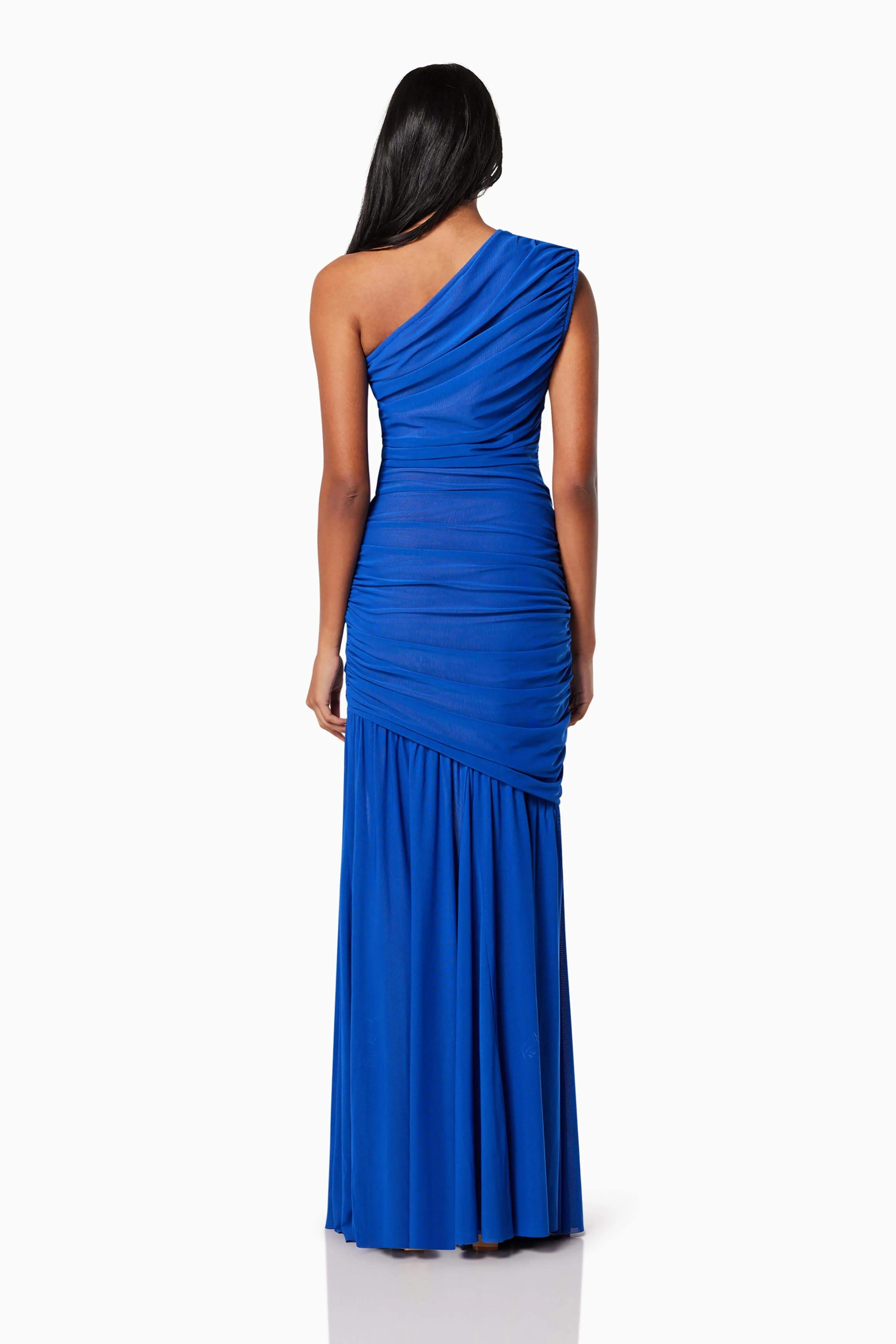 Vienna Fitted Maxi Gown In Blue sold by Elliatt product image thumbnail 4