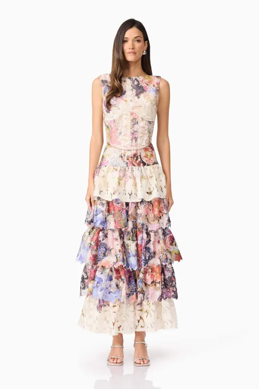 Matila Lace Set in Floral made by Elliatt