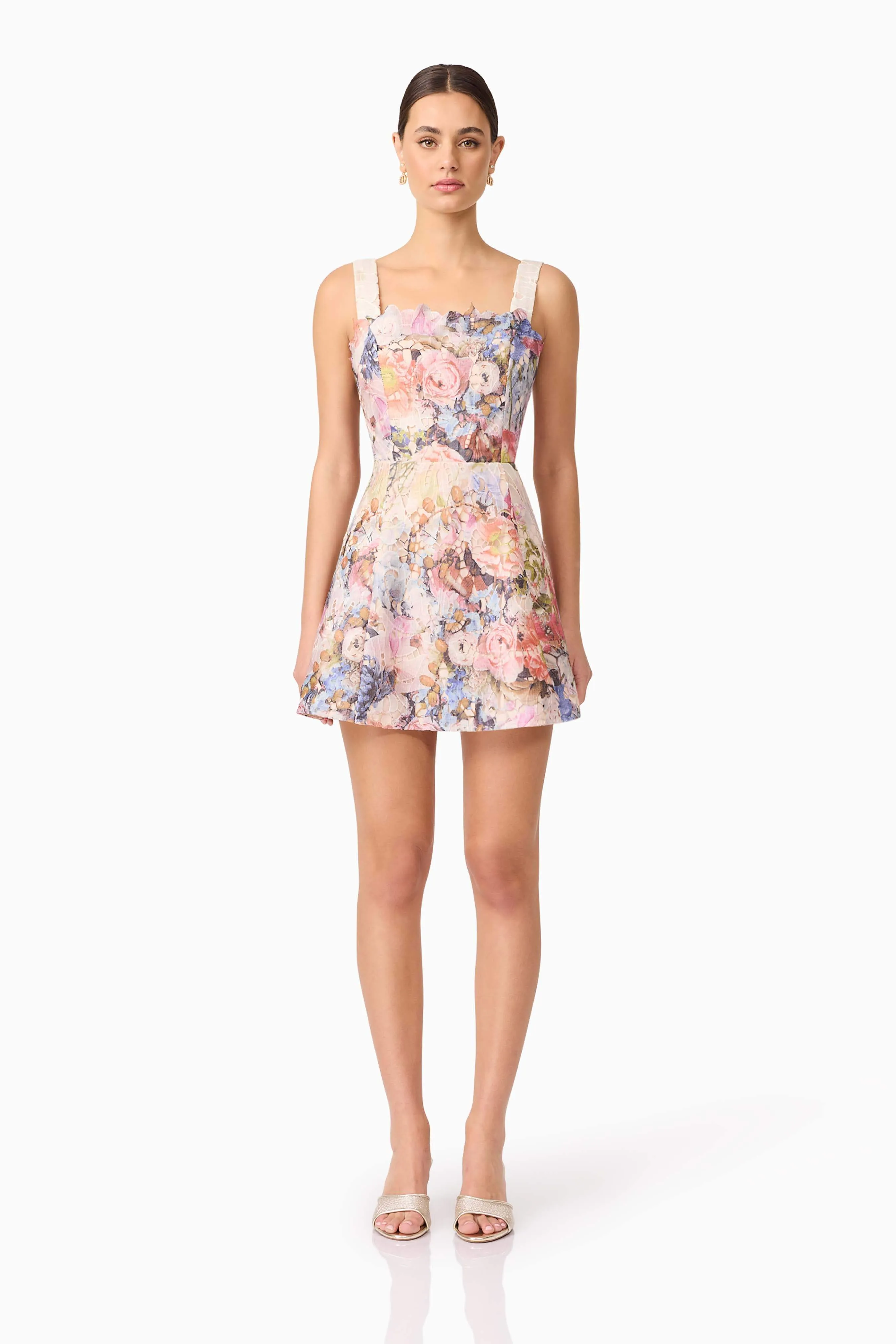 Matila Mini Dress in Floral sold by Elliatt