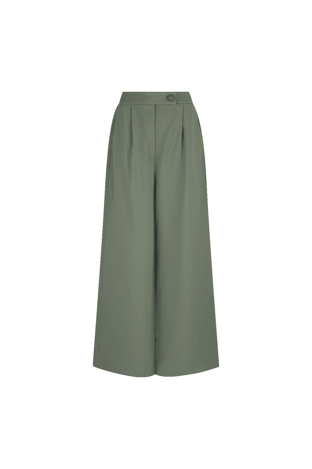 CURAAE Houston Wide Leg Pants in Green sold by Elliatt product image thumbnail 4