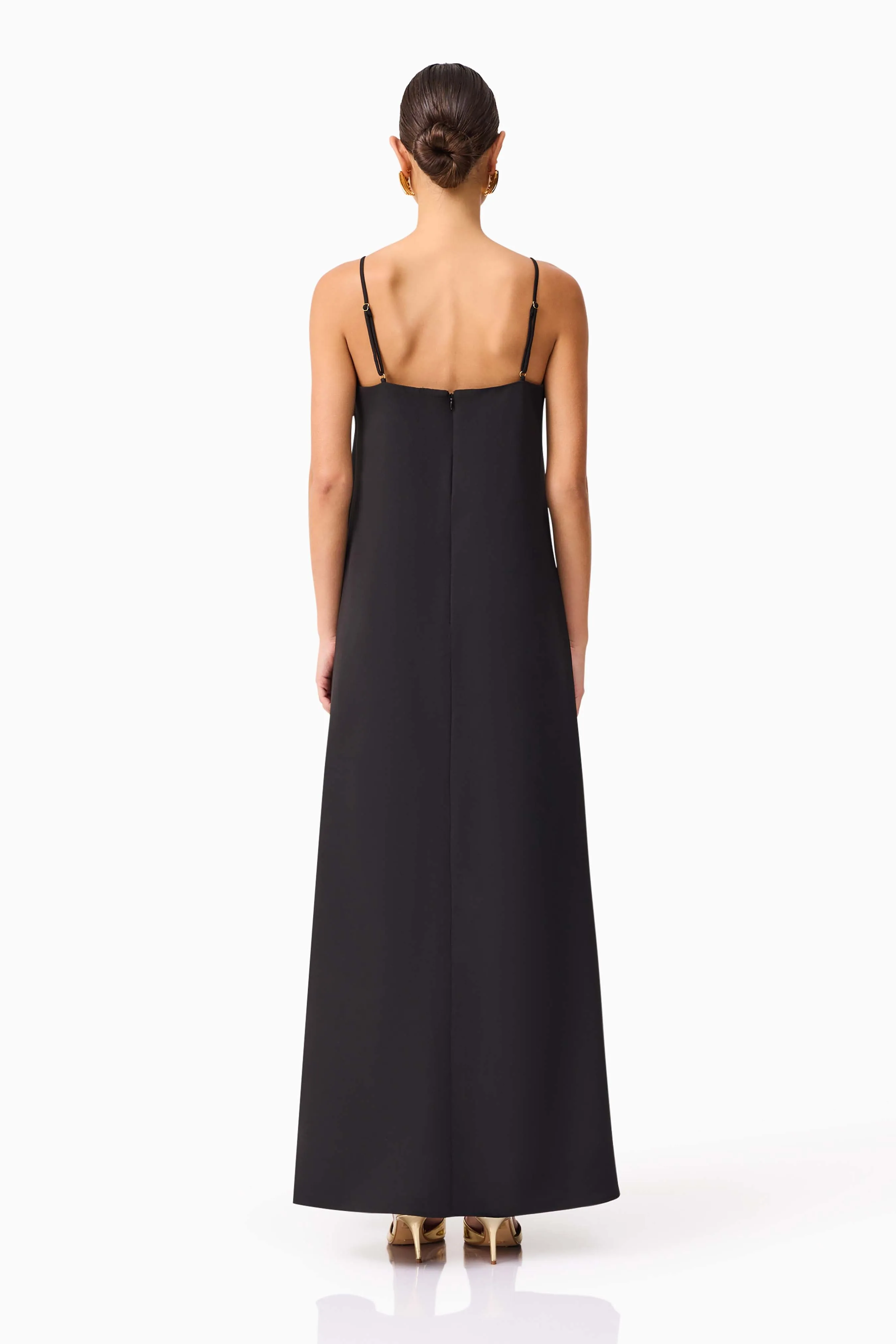 Buttercup Embroidered Maxi Dress in Black sold by Elliatt product image thumbnail 5