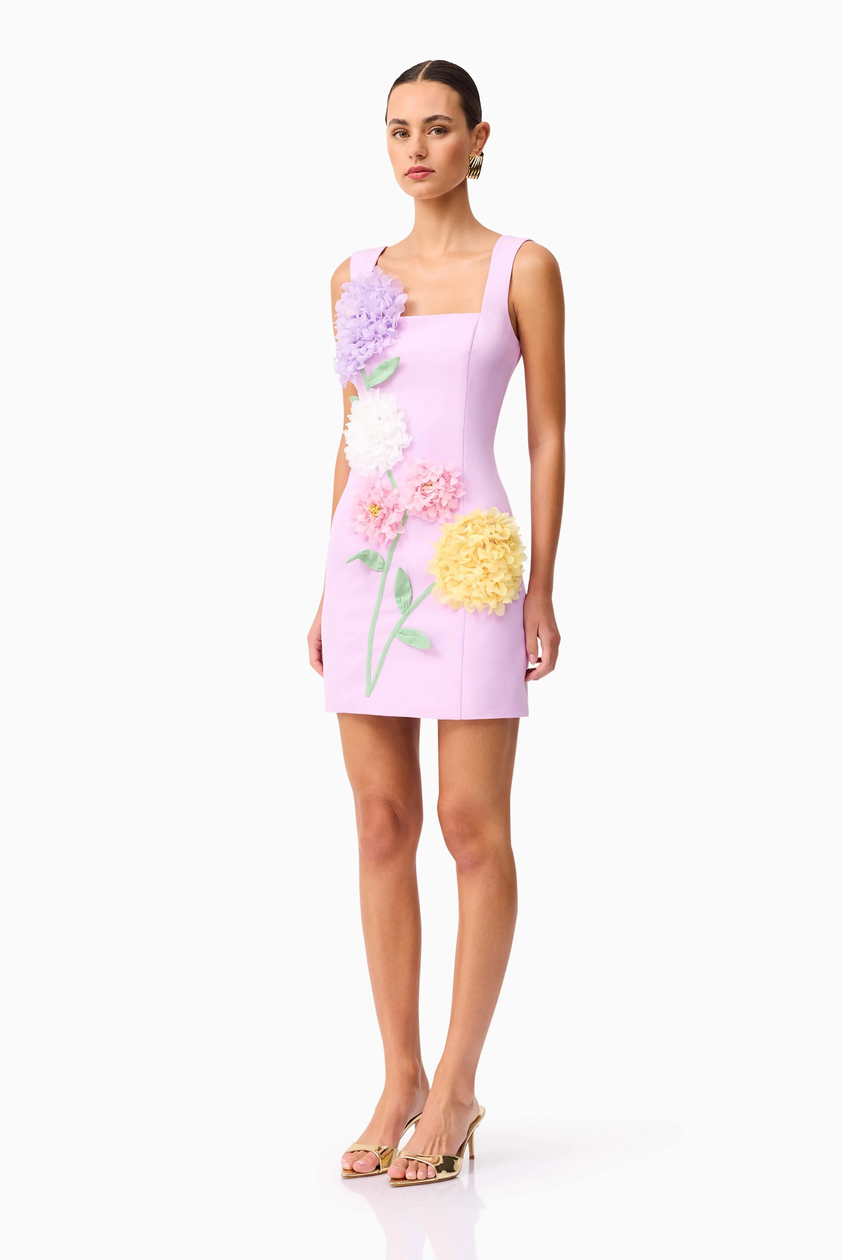 Buttercup Floral Mini Dress Purple sold by Elliatt product image thumbnail 3