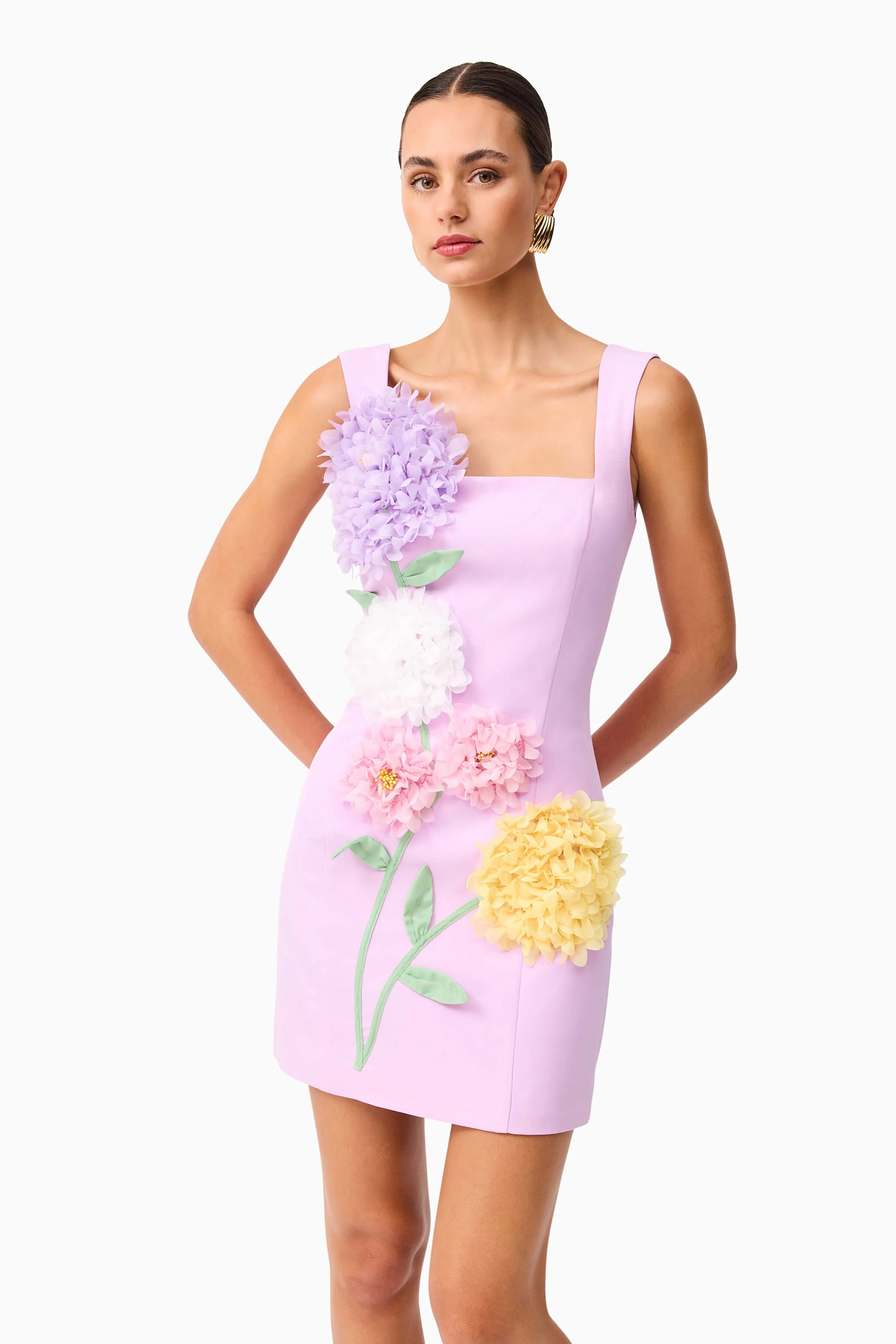 Buttercup Floral Mini Dress Purple sold by Elliatt product image thumbnail 2