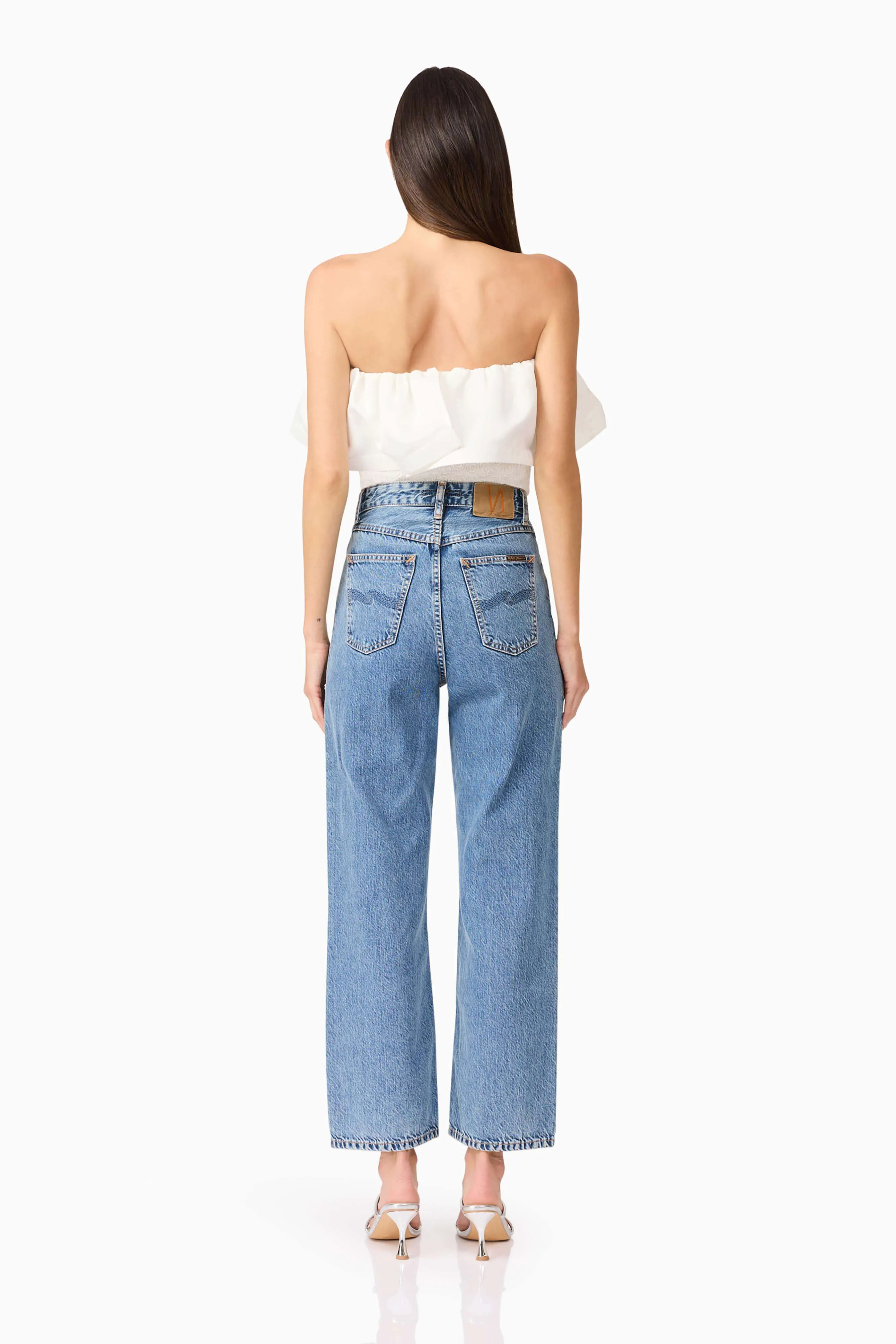 Dandelione Strapless Top in White sold by Elliatt product image thumbnail 5