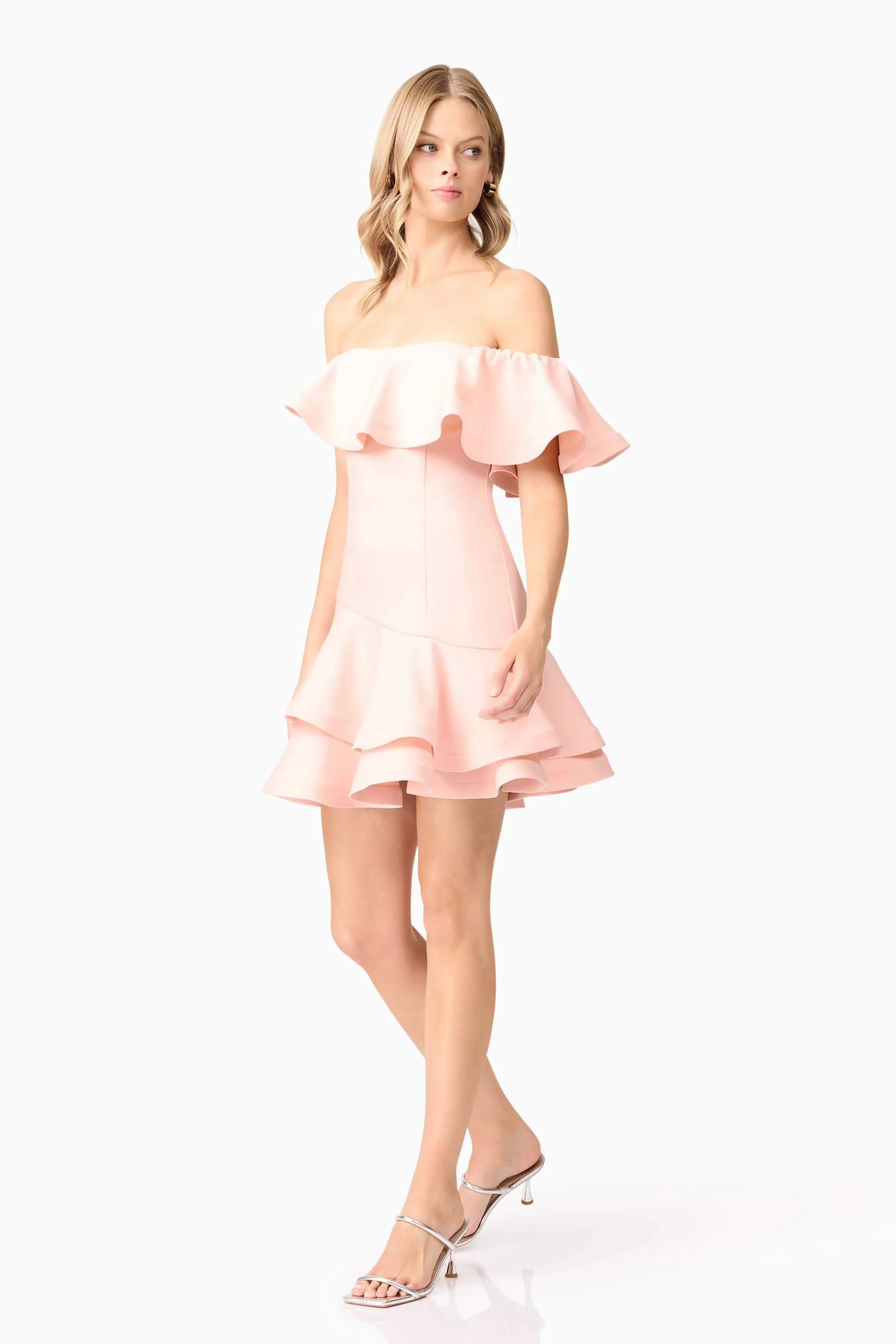 Ava Strapless Mini Dress in Pink sold by Elliatt product image thumbnail 3