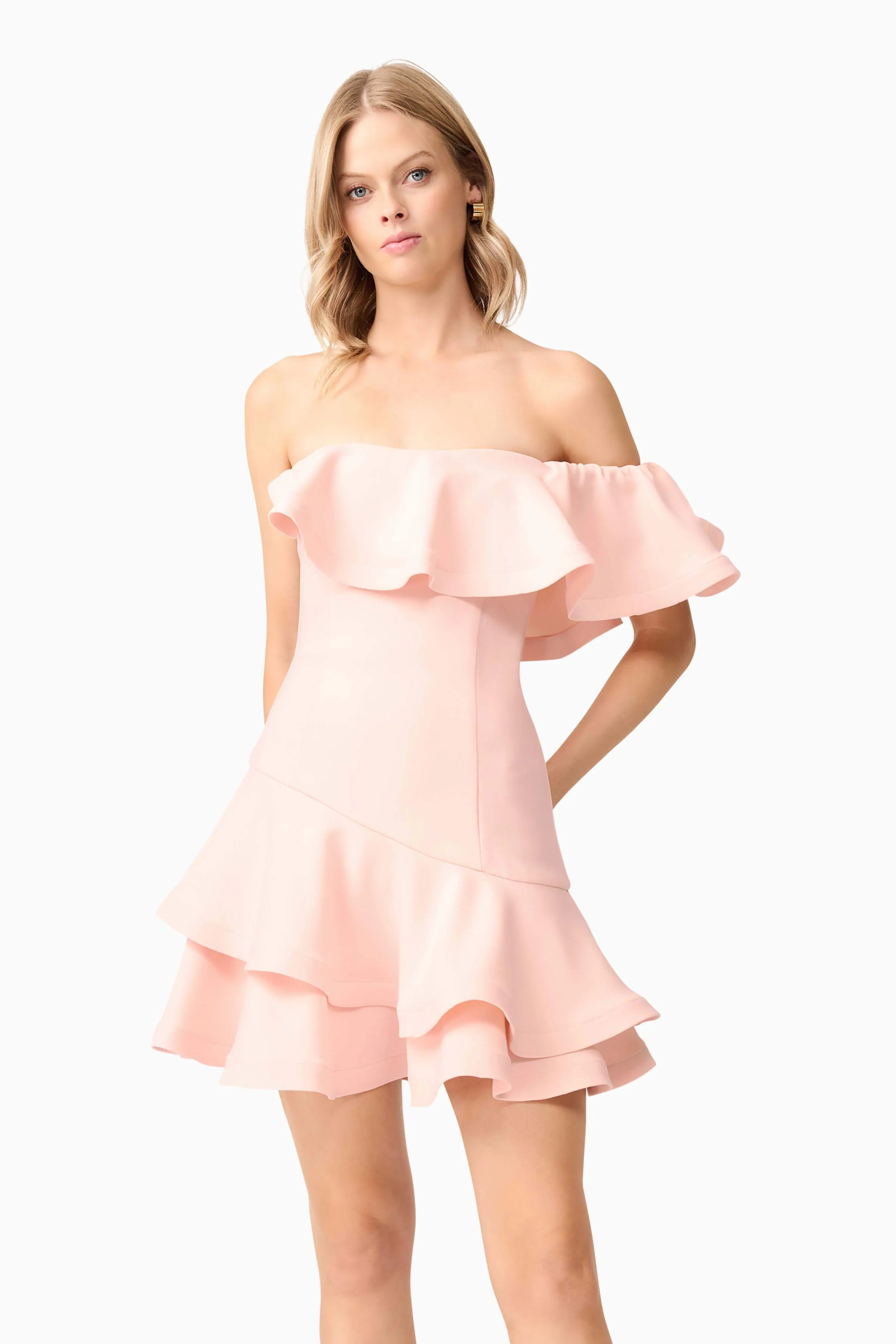 Ava Strapless Mini Dress in Pink sold by Elliatt product image thumbnail 5