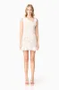 Margot Shift Mini Dress in White sold by Elliatt