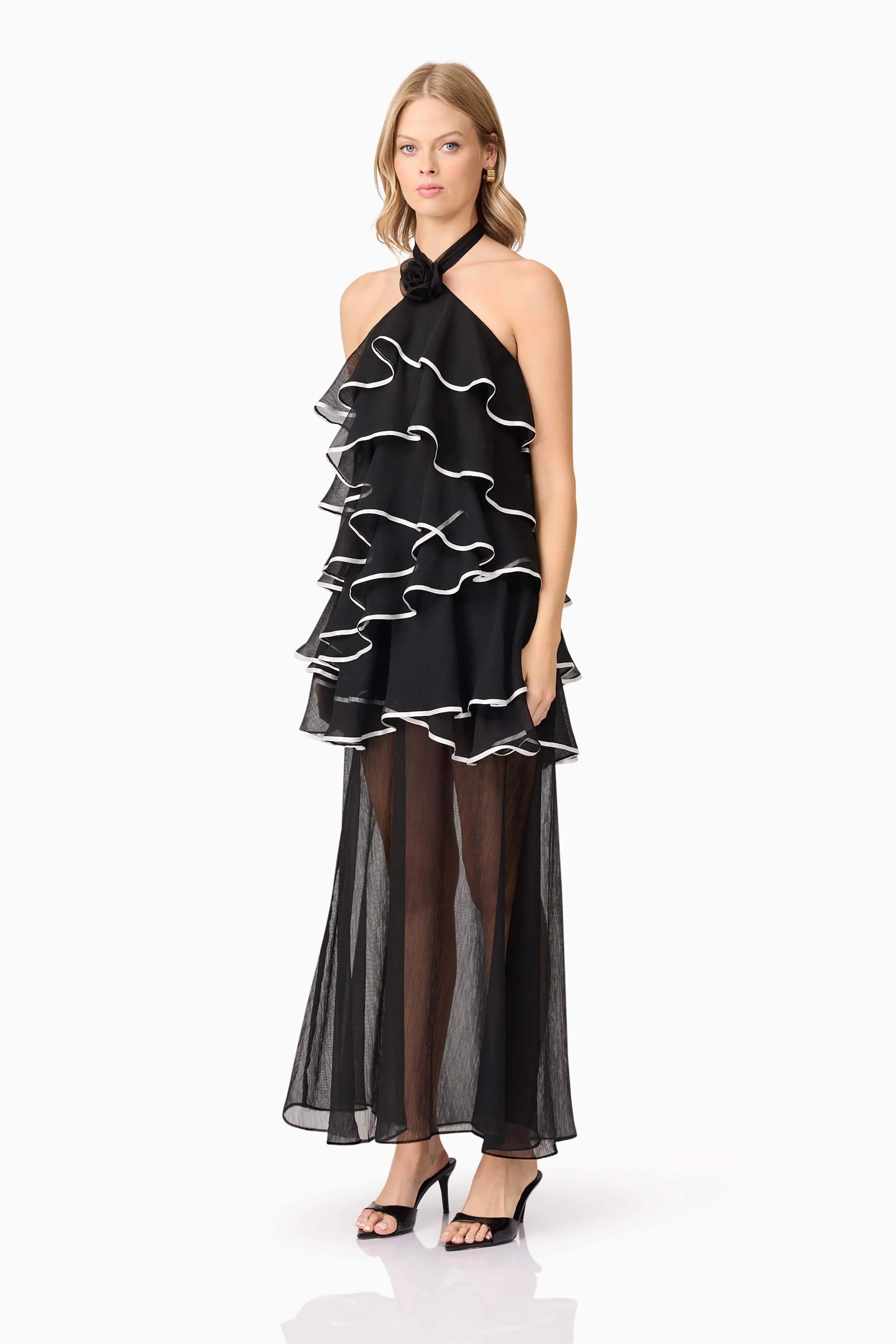 Melissa Halter Maxi Dress in Black sold by Elliatt product image thumbnail 2