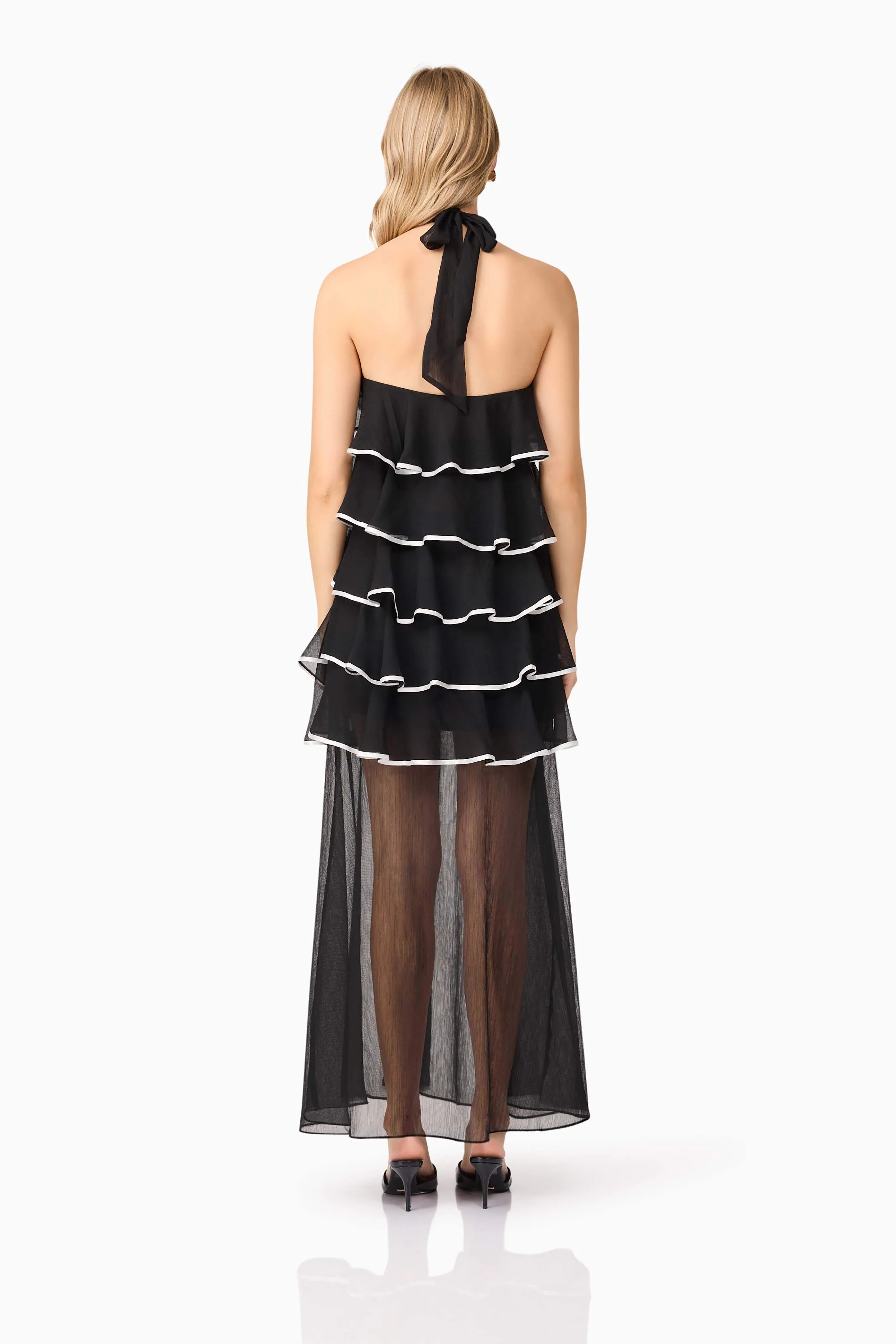 Melissa Halter Maxi Dress in Black sold by Elliatt product image thumbnail 4
