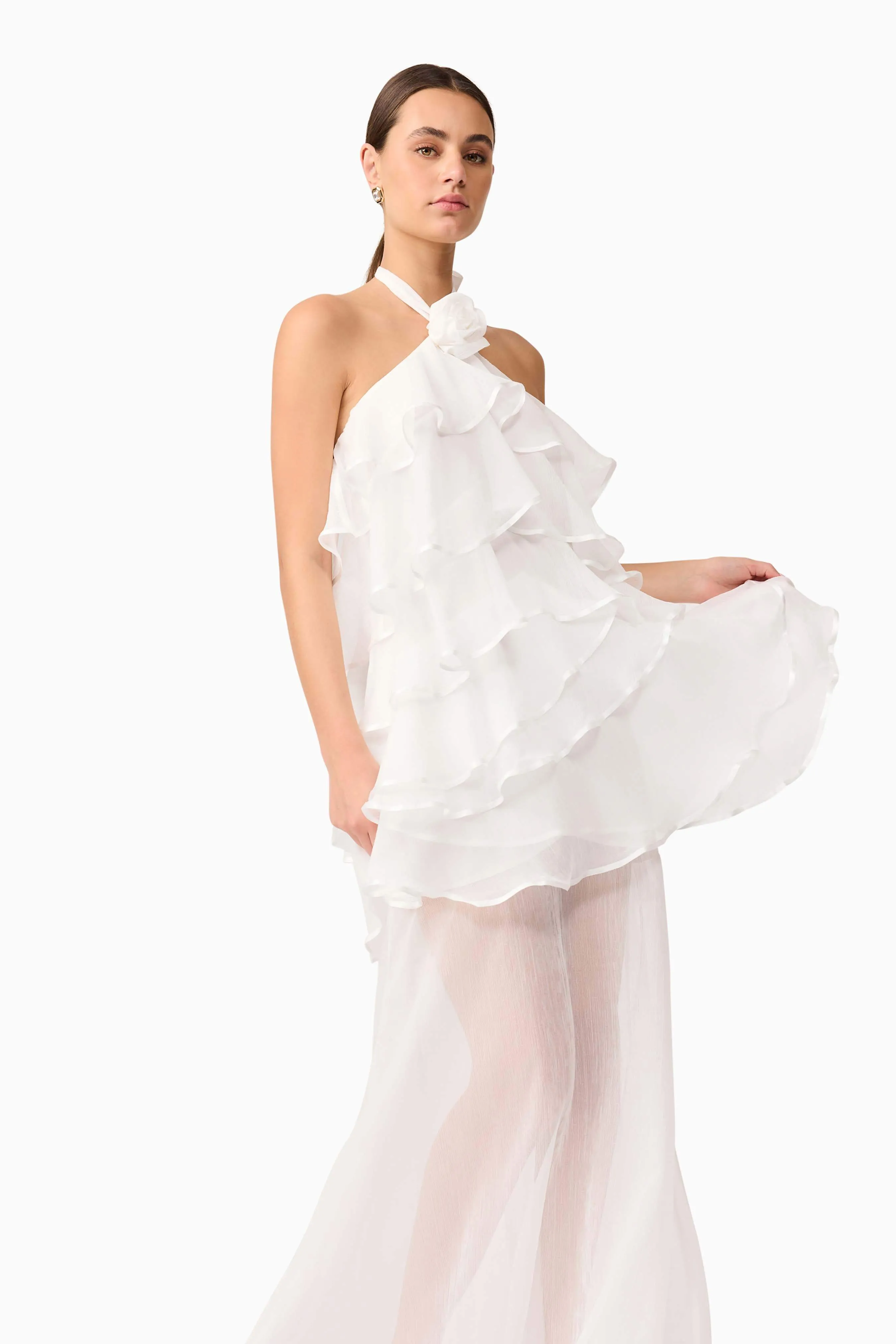 Melissa Halter Maxi Dress in White sold by Elliatt product image thumbnail 2