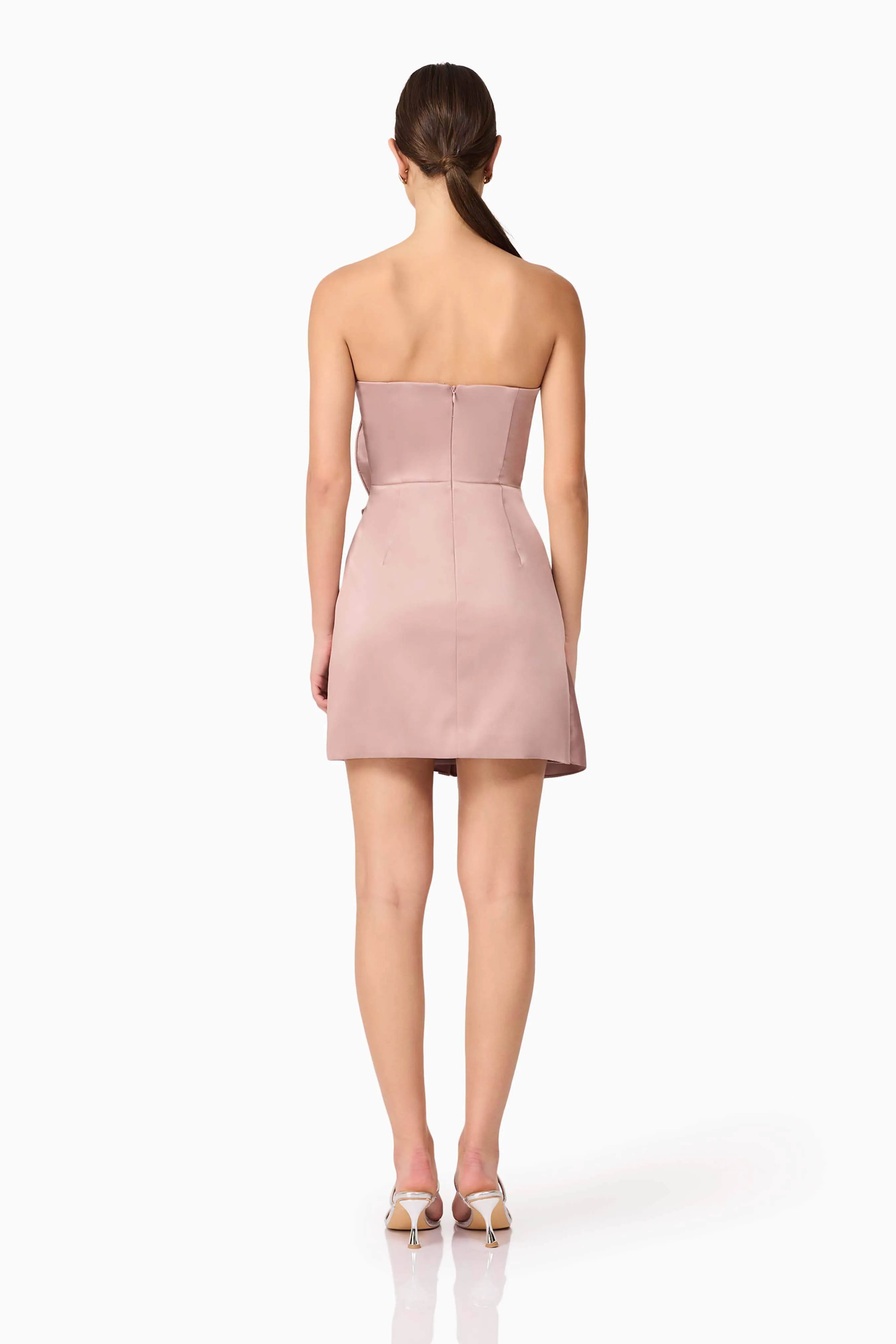 Laura Strapless Mini Dress in Pink sold by Elliatt product image thumbnail 5