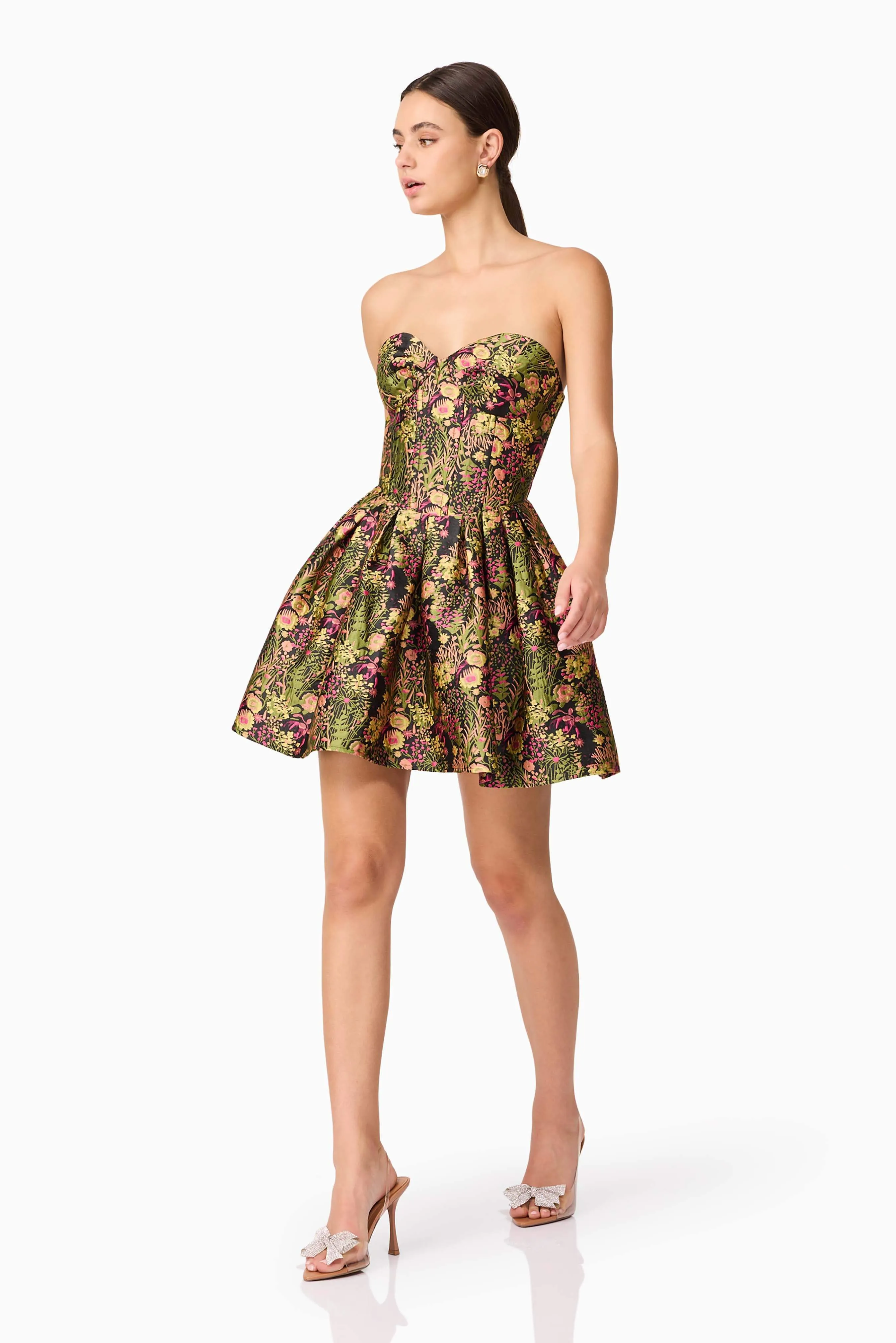 Cindy Strapless Mini Dress in Black sold by Elliatt product image thumbnail 5