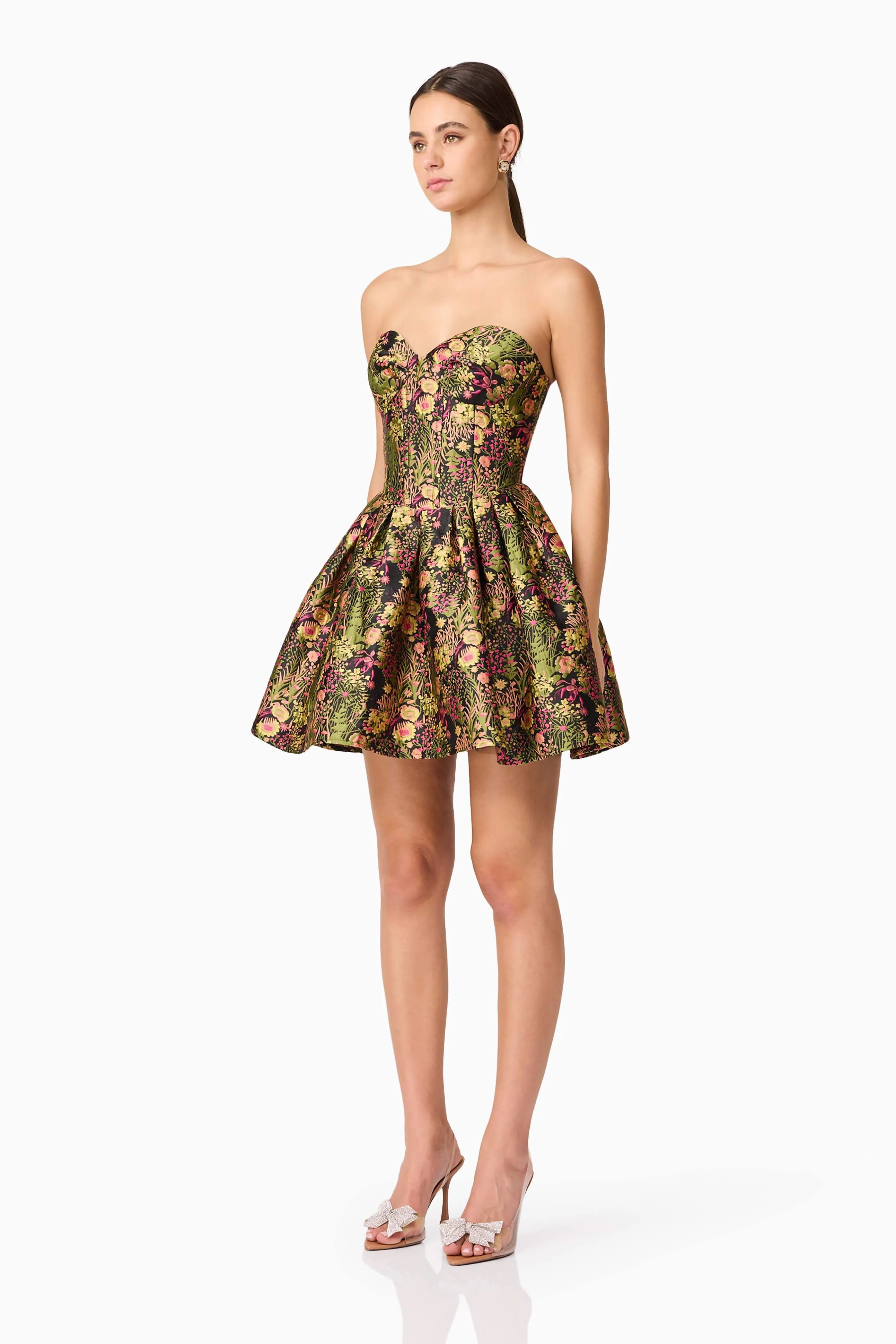 Cindy Strapless Mini Dress in Black sold by Elliatt product image thumbnail 4