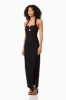Tuning Gown In Black sold by Elliatt