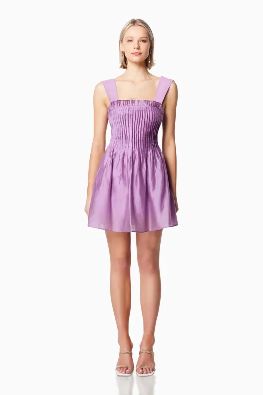 Adriana Dress In Purple sold by Elliatt