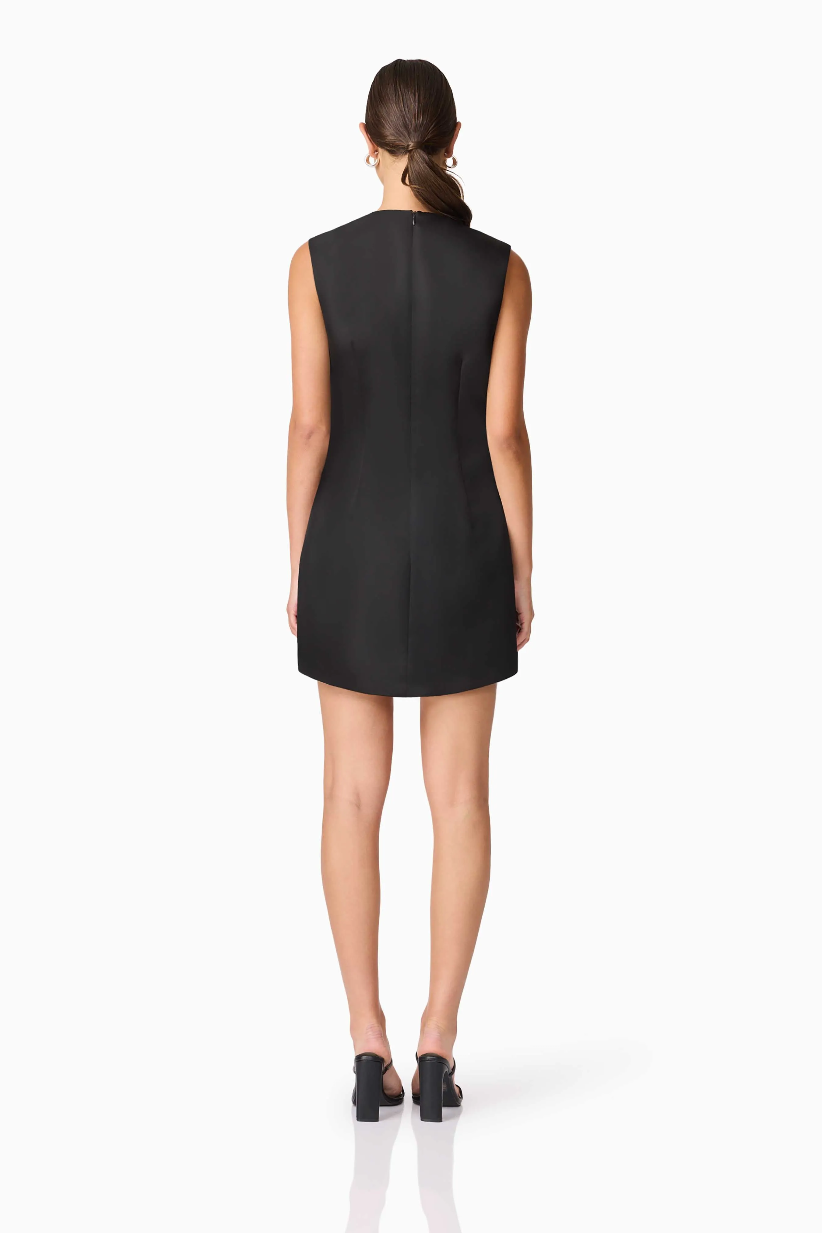 Ursula Mini Shift Dress in Black sold by Elliatt product image thumbnail 5