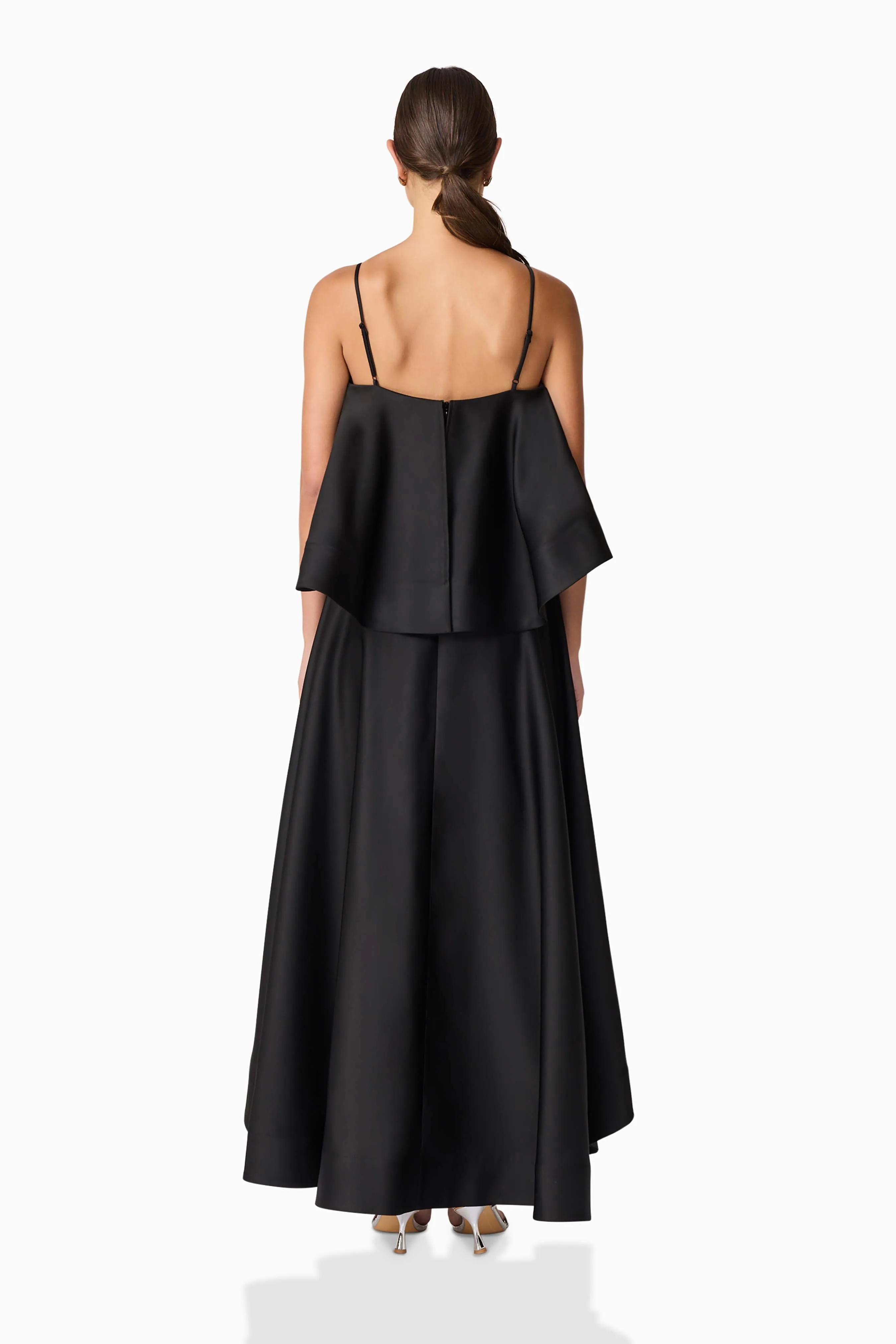 Reyna Tiered Maxi Dress in Black sold by Elliatt product image thumbnail 5