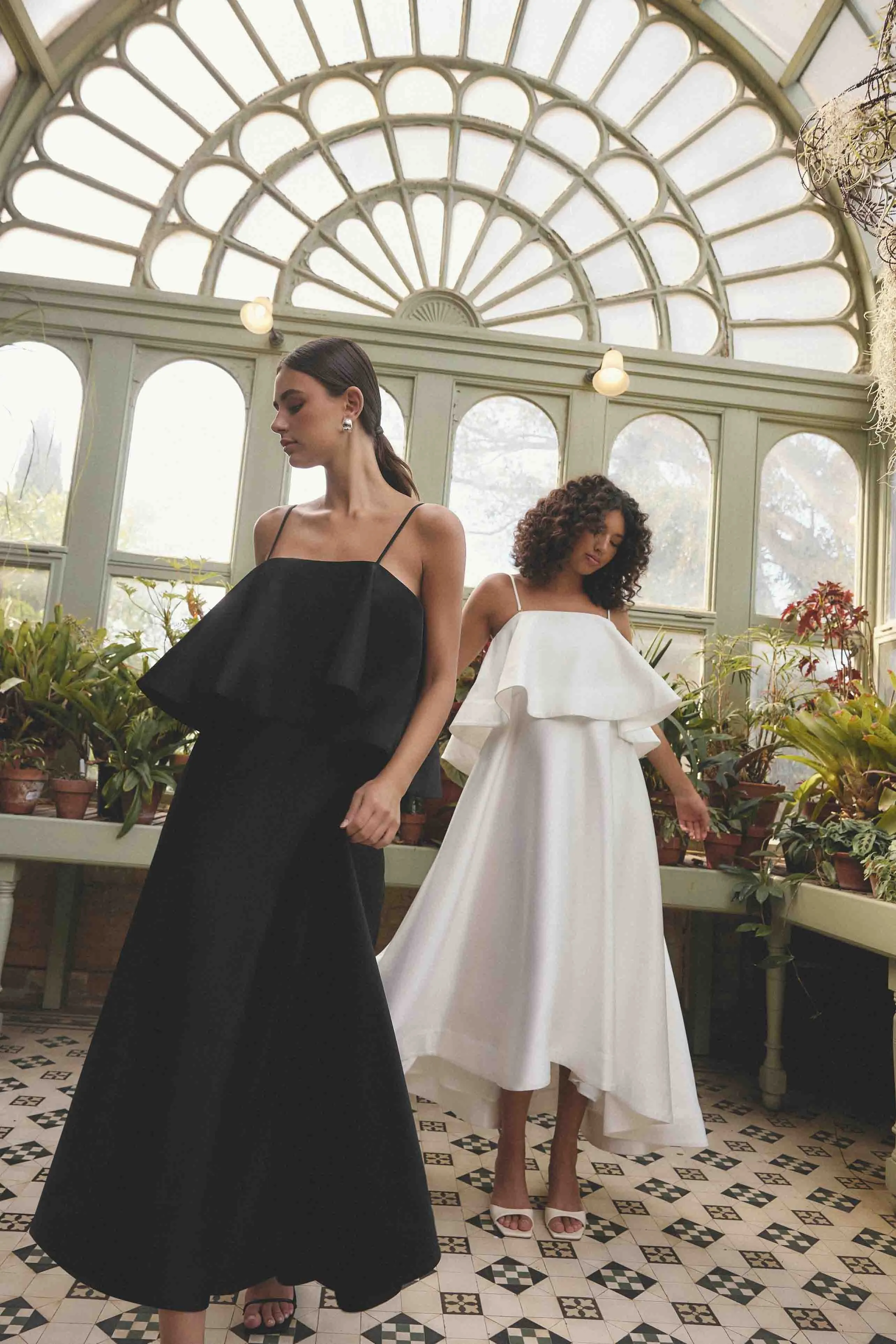 Reyna Tiered Maxi Dress in Black sold by Elliatt product image thumbnail 2