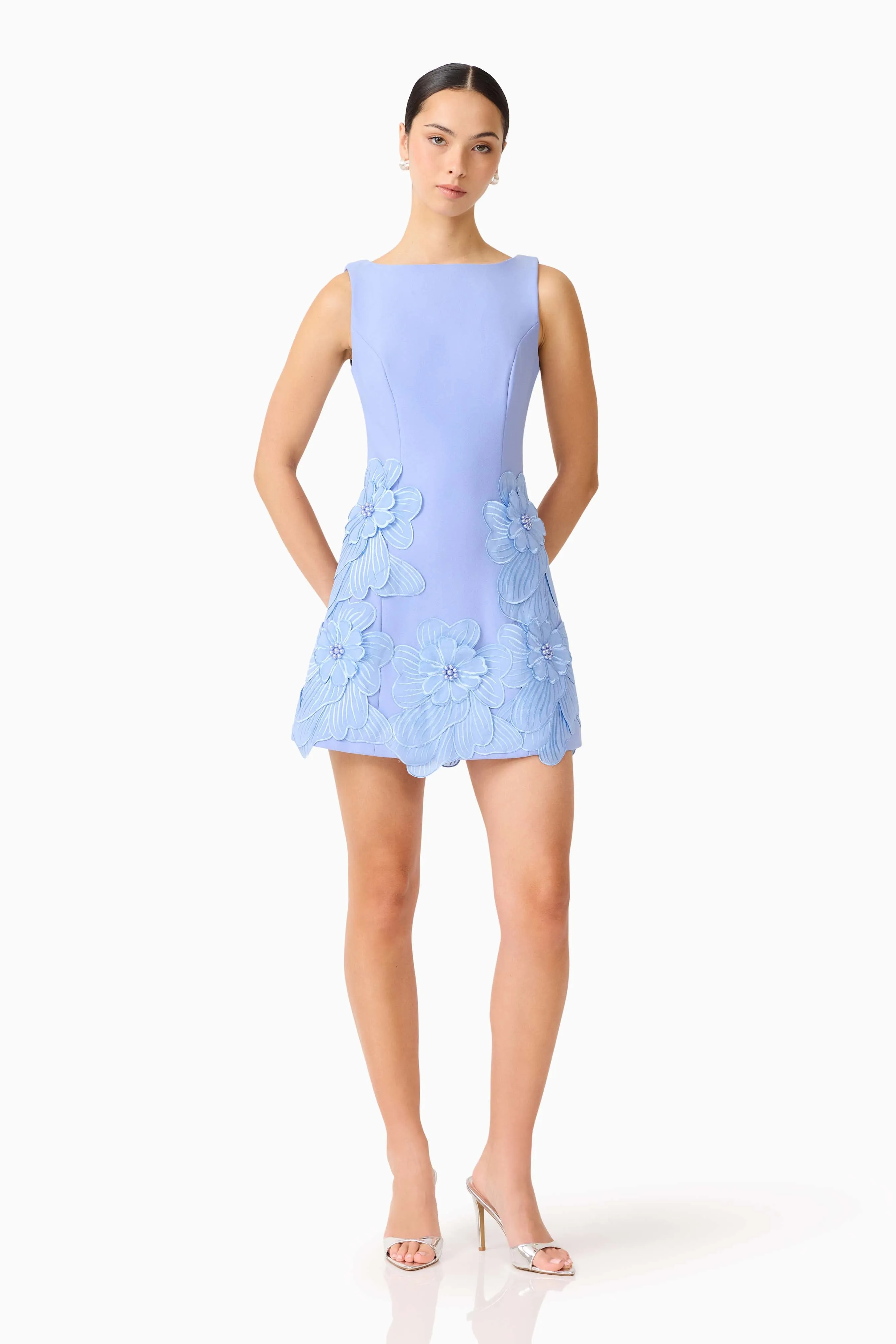Janelle Mini Dress in Blue sold by Elliatt product image thumbnail 5