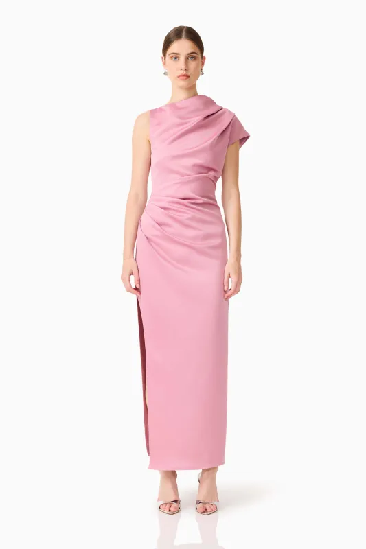 Coralie Maxi Gown in Pink sold by Elliatt