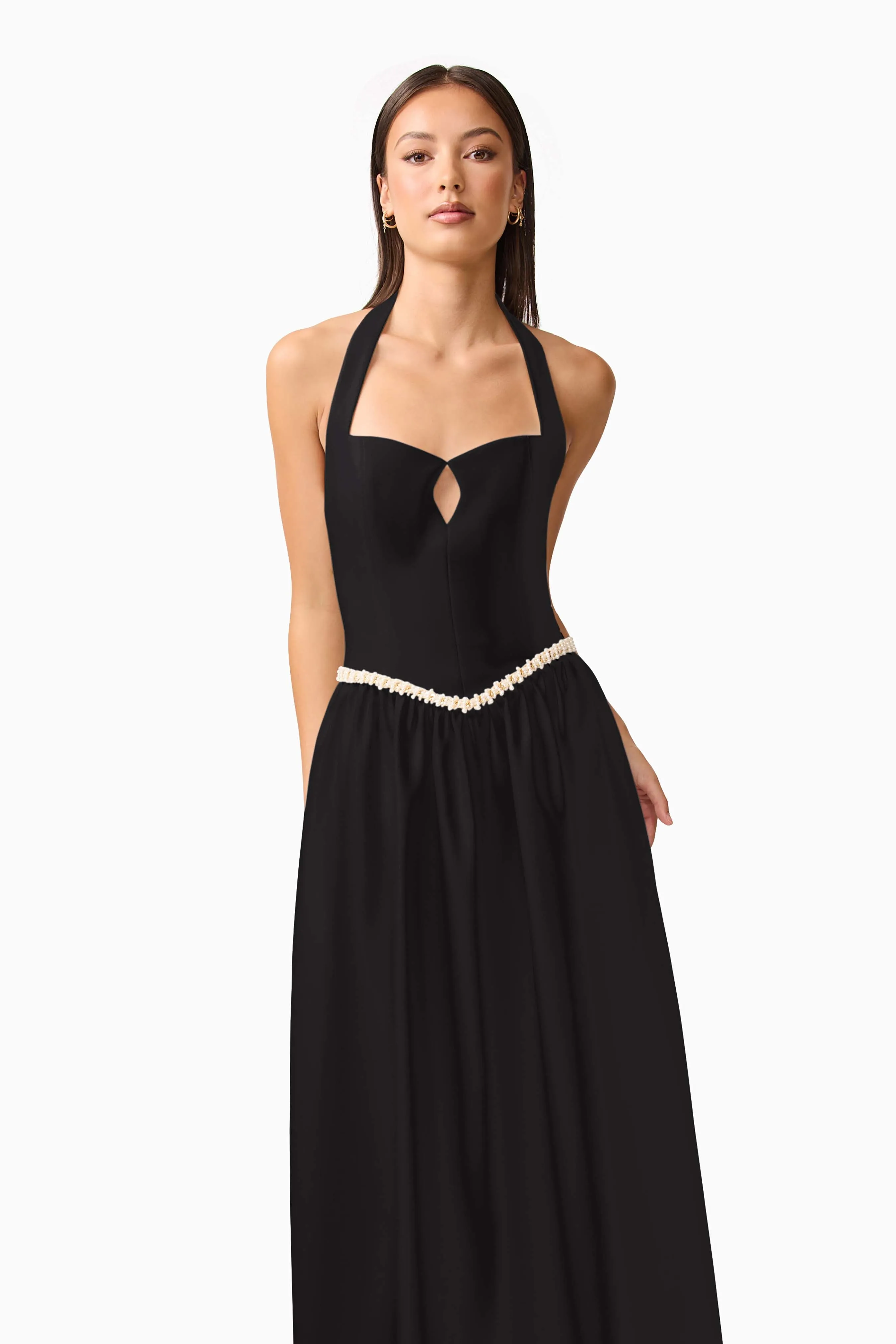Hester Halter Gown in Black sold by Elliatt product image thumbnail 2