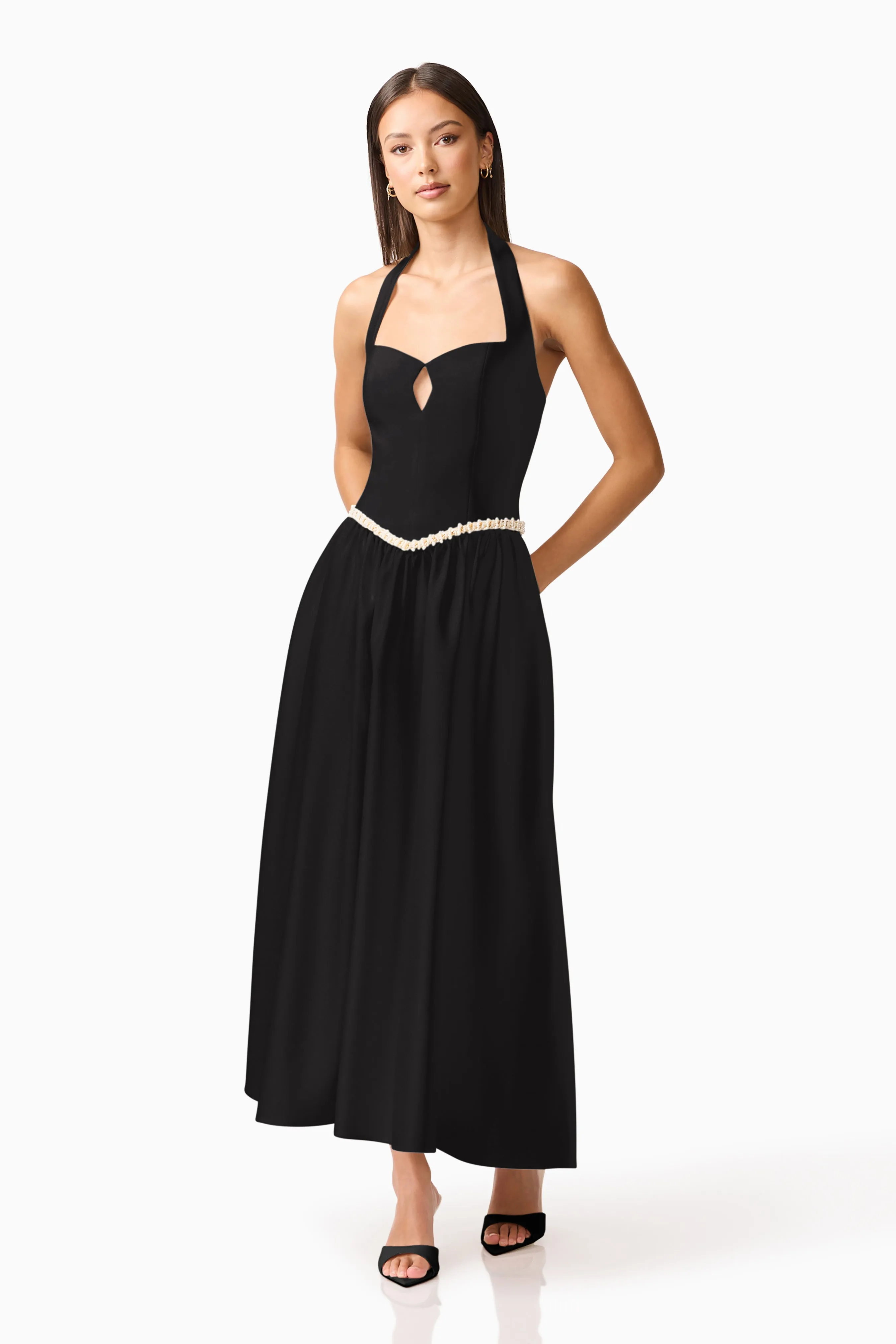 Hester Halter Gown in Black sold by Elliatt product image thumbnail 4
