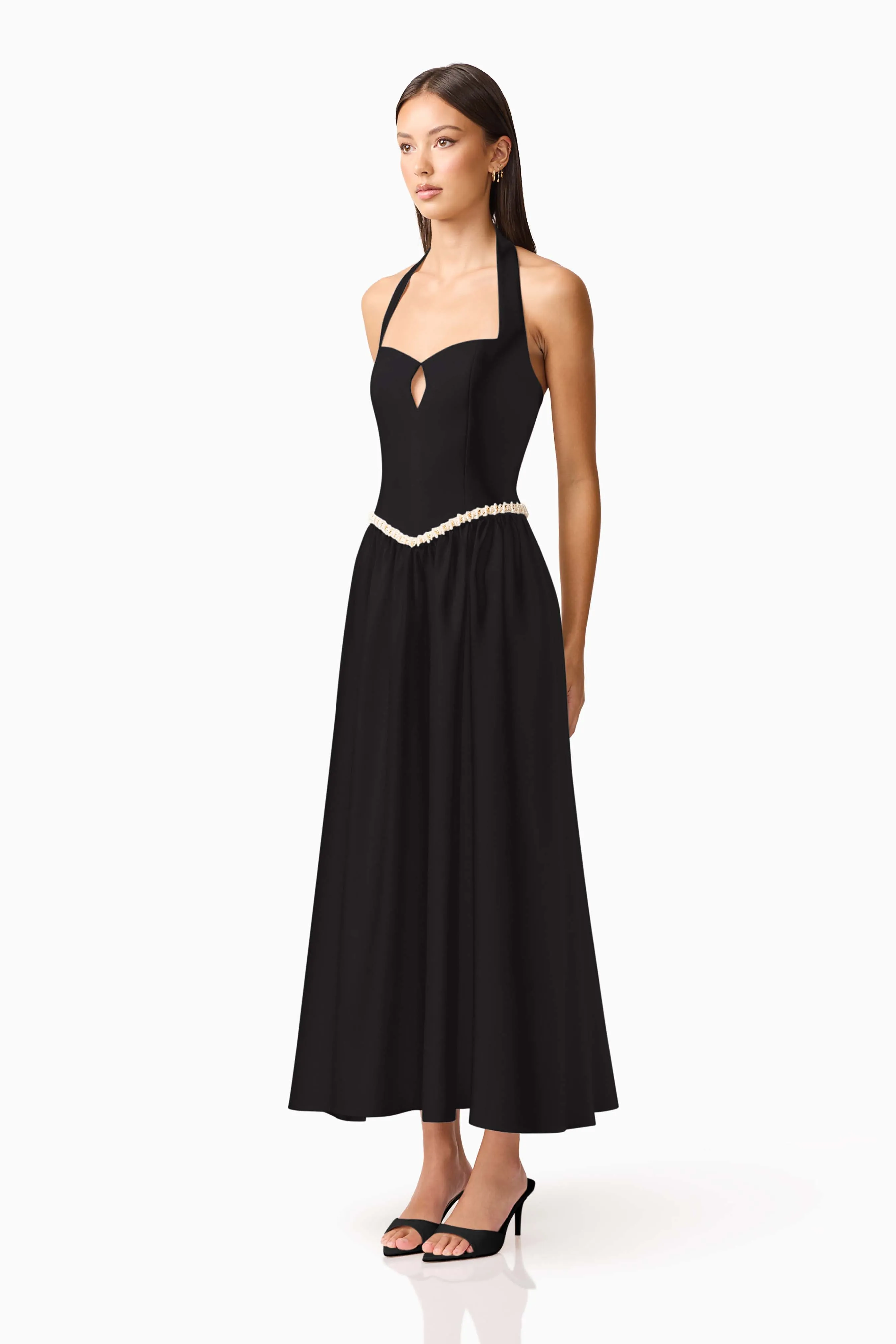 Hester Halter Gown in Black sold by Elliatt product image thumbnail 3