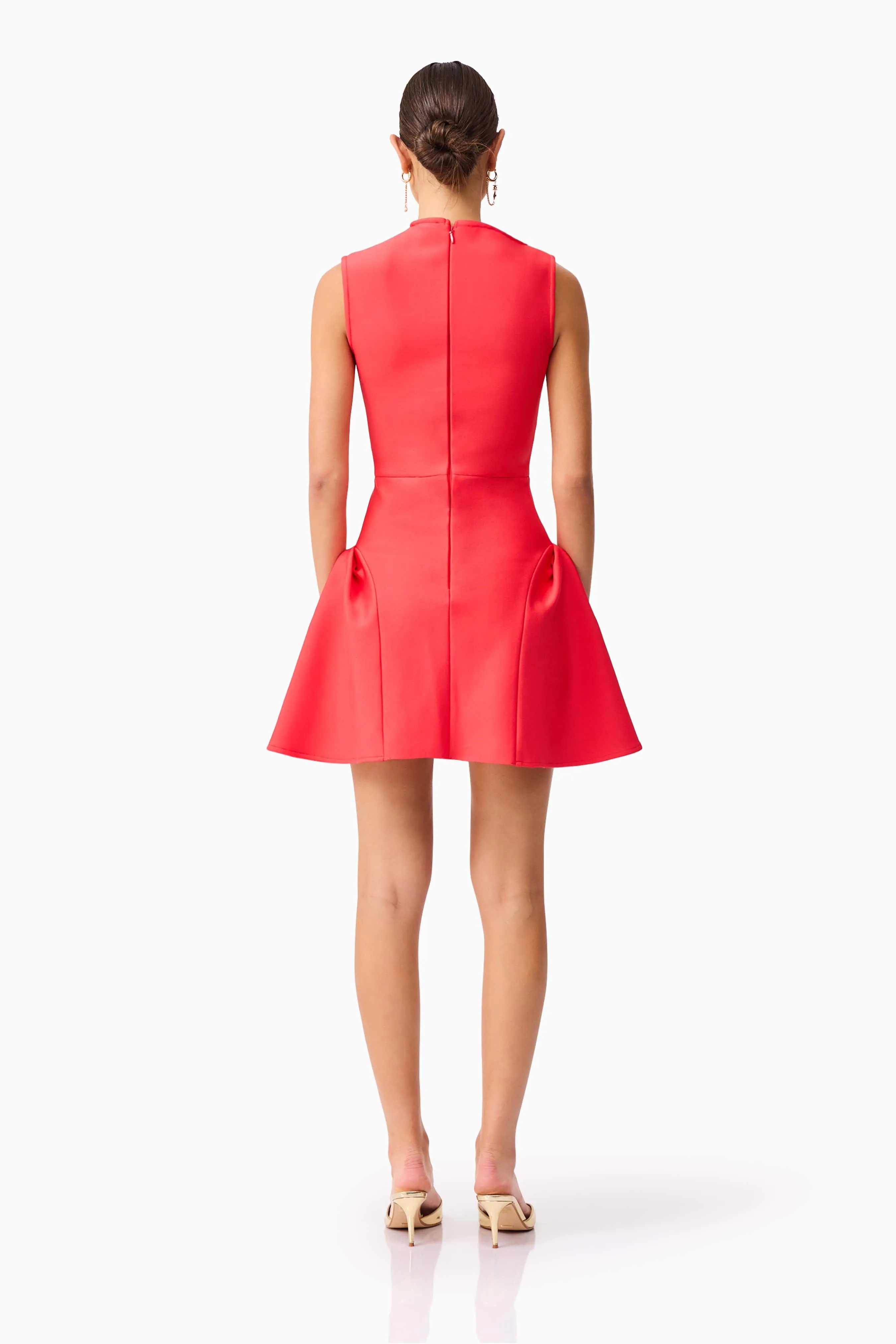 Jesselle Mini Dress in Red sold by Elliatt product image thumbnail 5