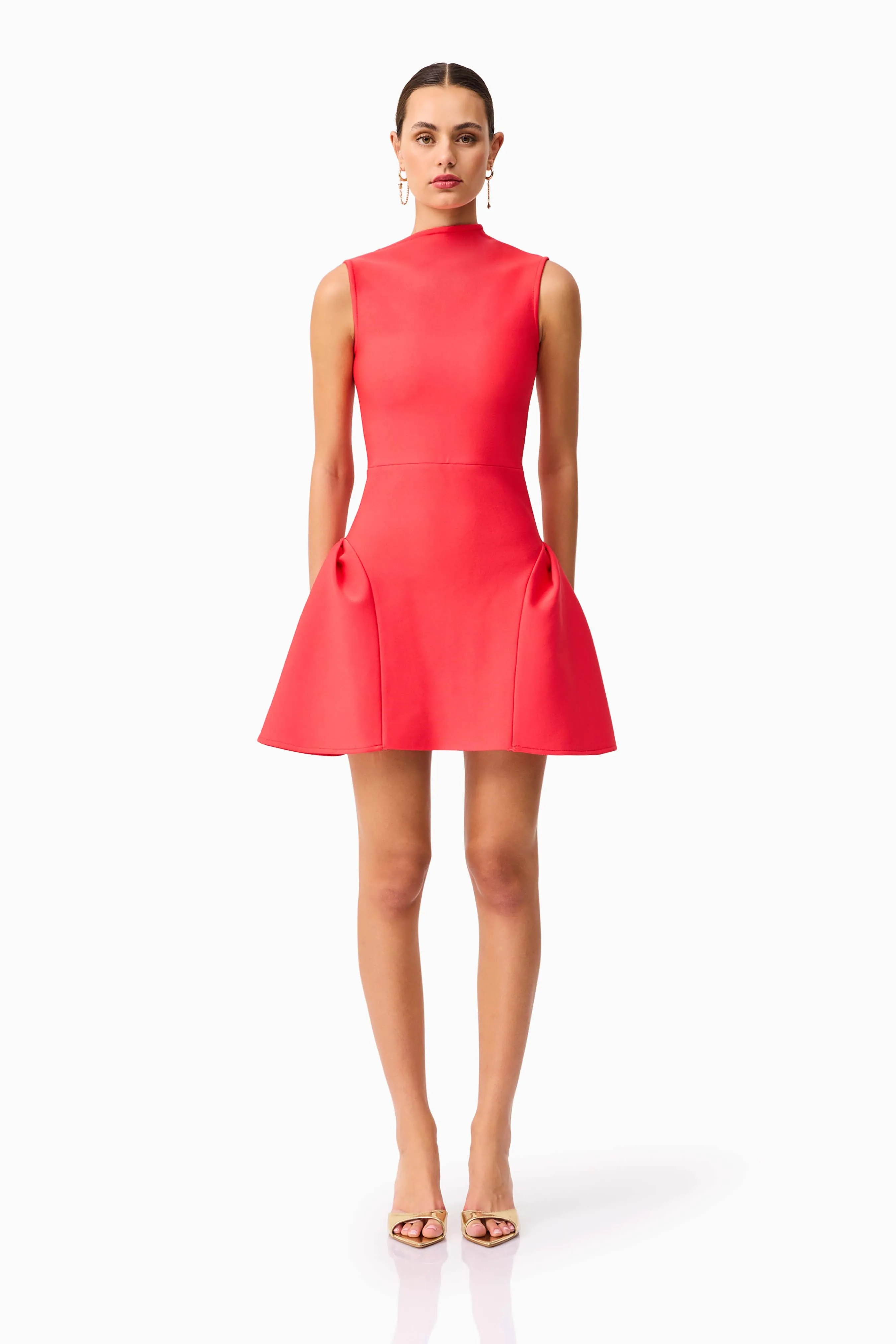 Jesselle Mini Dress in Red sold by Elliatt