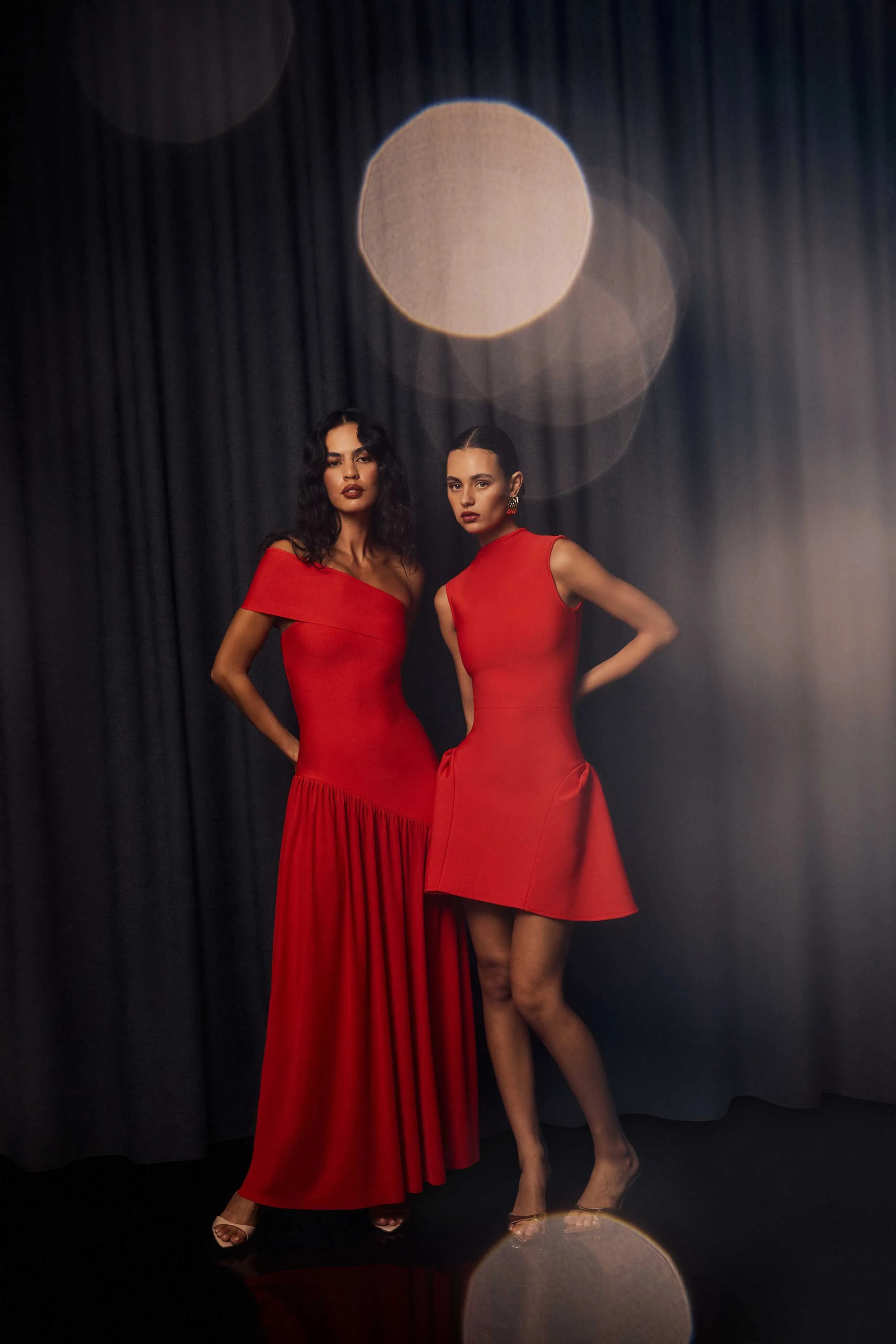 Jesselle Off The Shoulder Gown in Red sold by Elliatt product image thumbnail 2