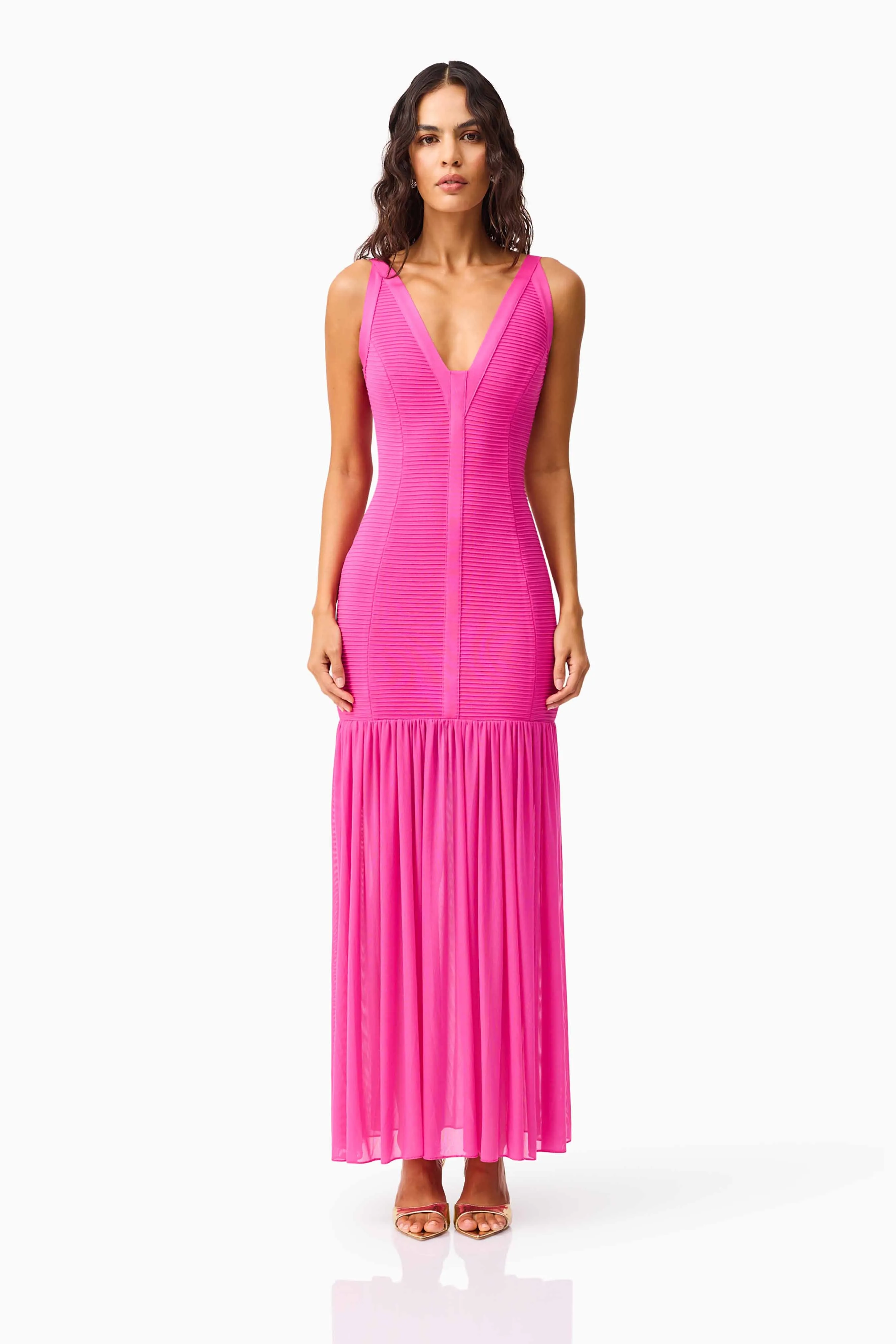 Seraphina Gown in Pink sold by Elliatt