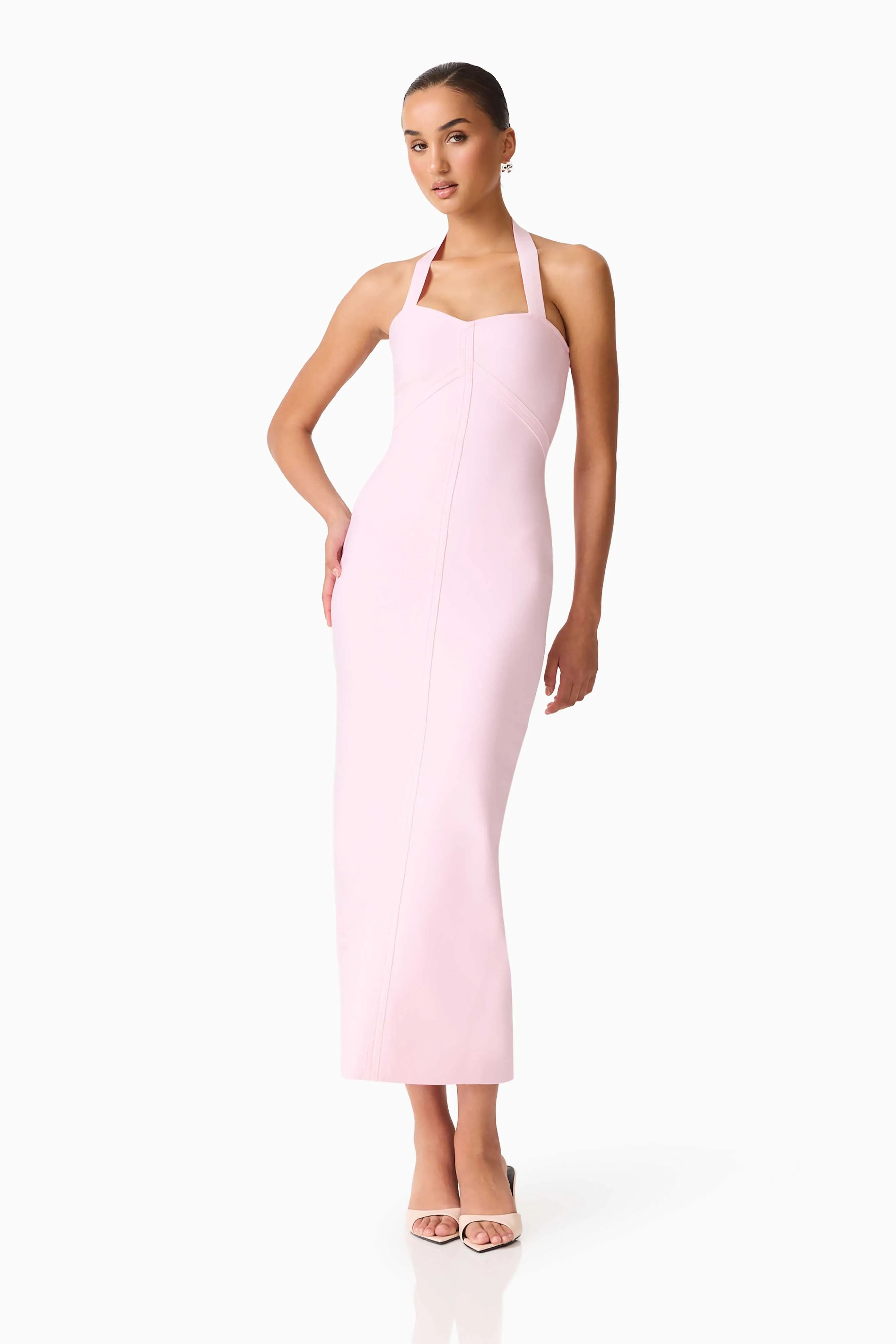 Marla Halter Gown in Pink sold by Elliatt product image thumbnail 3