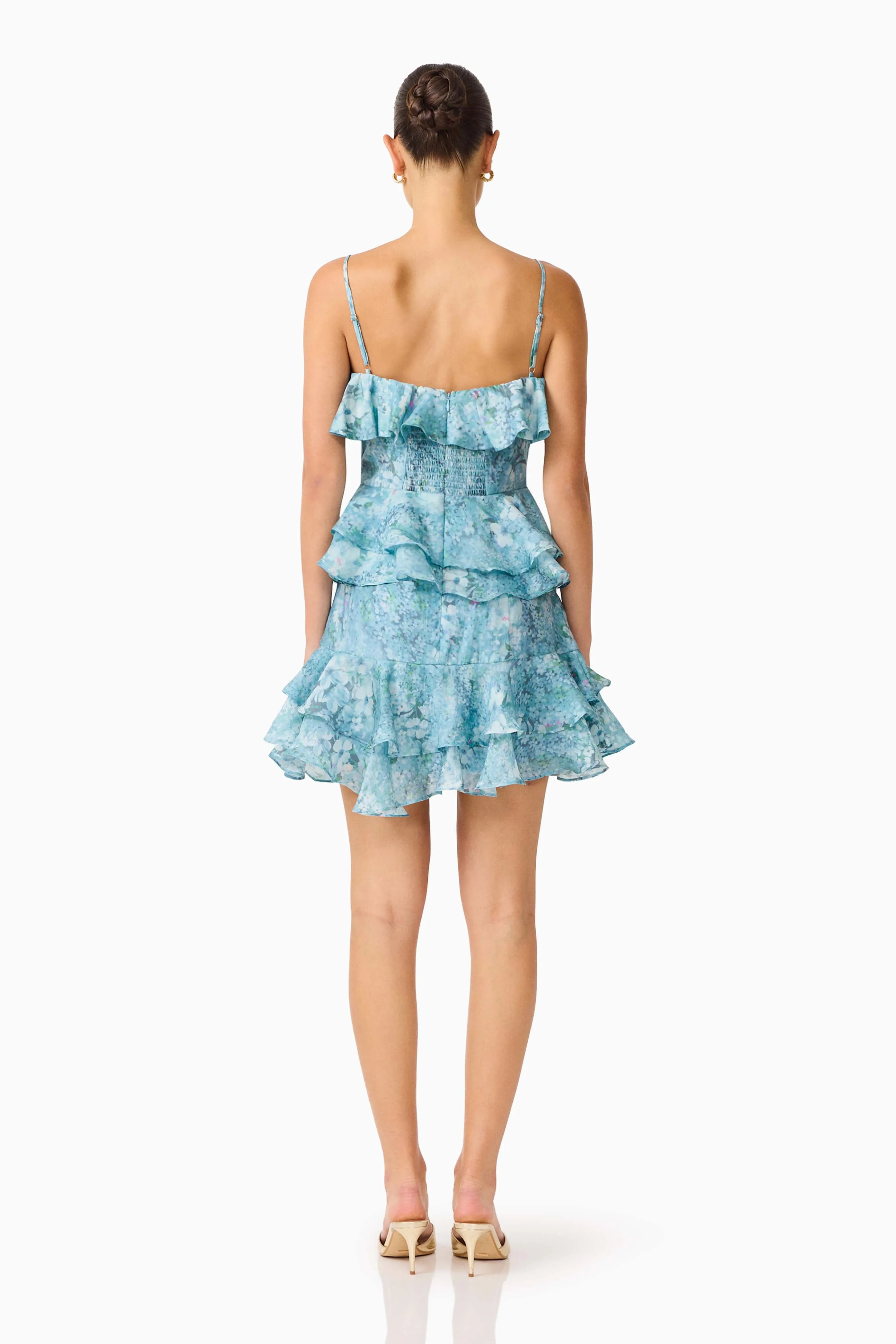 Faye Mini Dress in Blue sold by Elliatt product image thumbnail 5