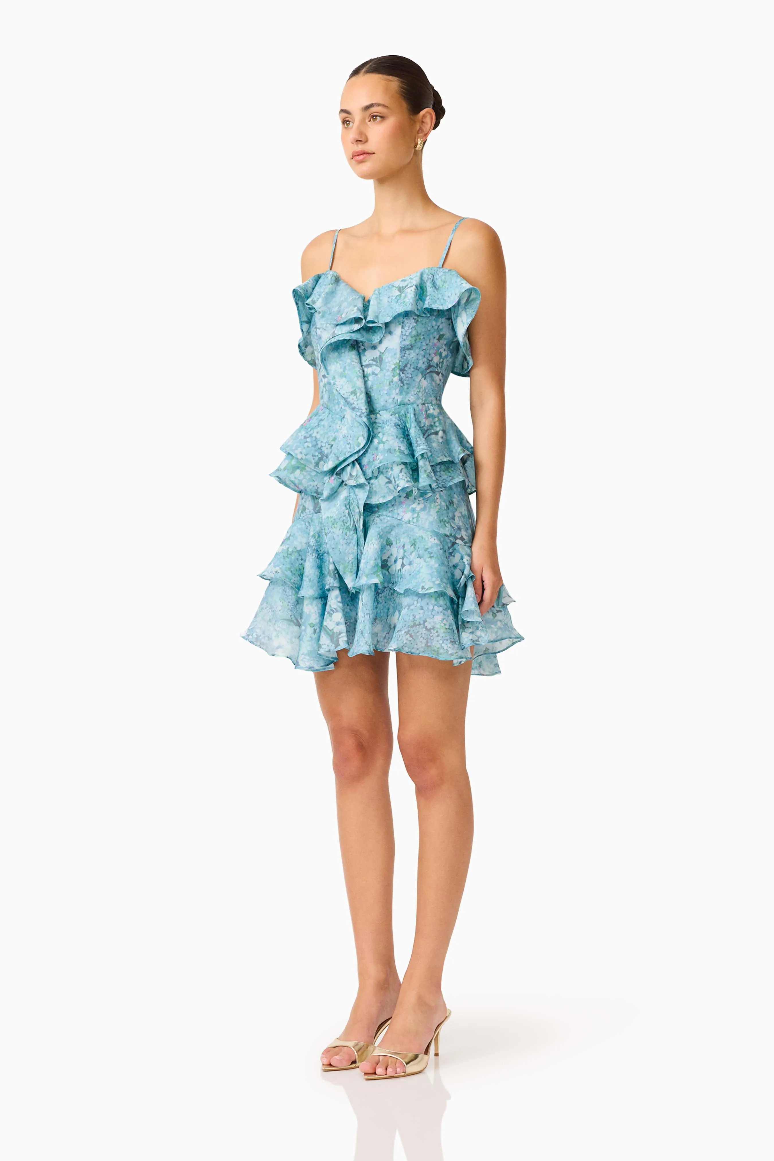 Faye Mini Dress in Blue sold by Elliatt product image thumbnail 3