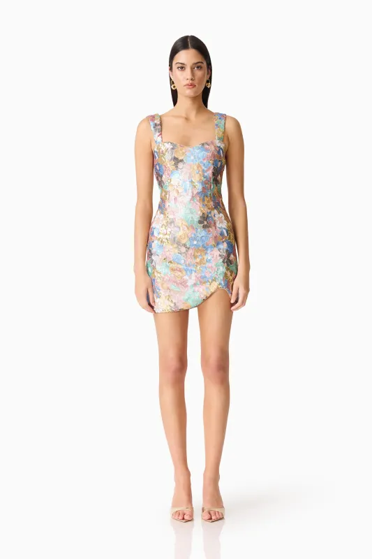 Athea Sequin Mini in Floral sold by Elliatt