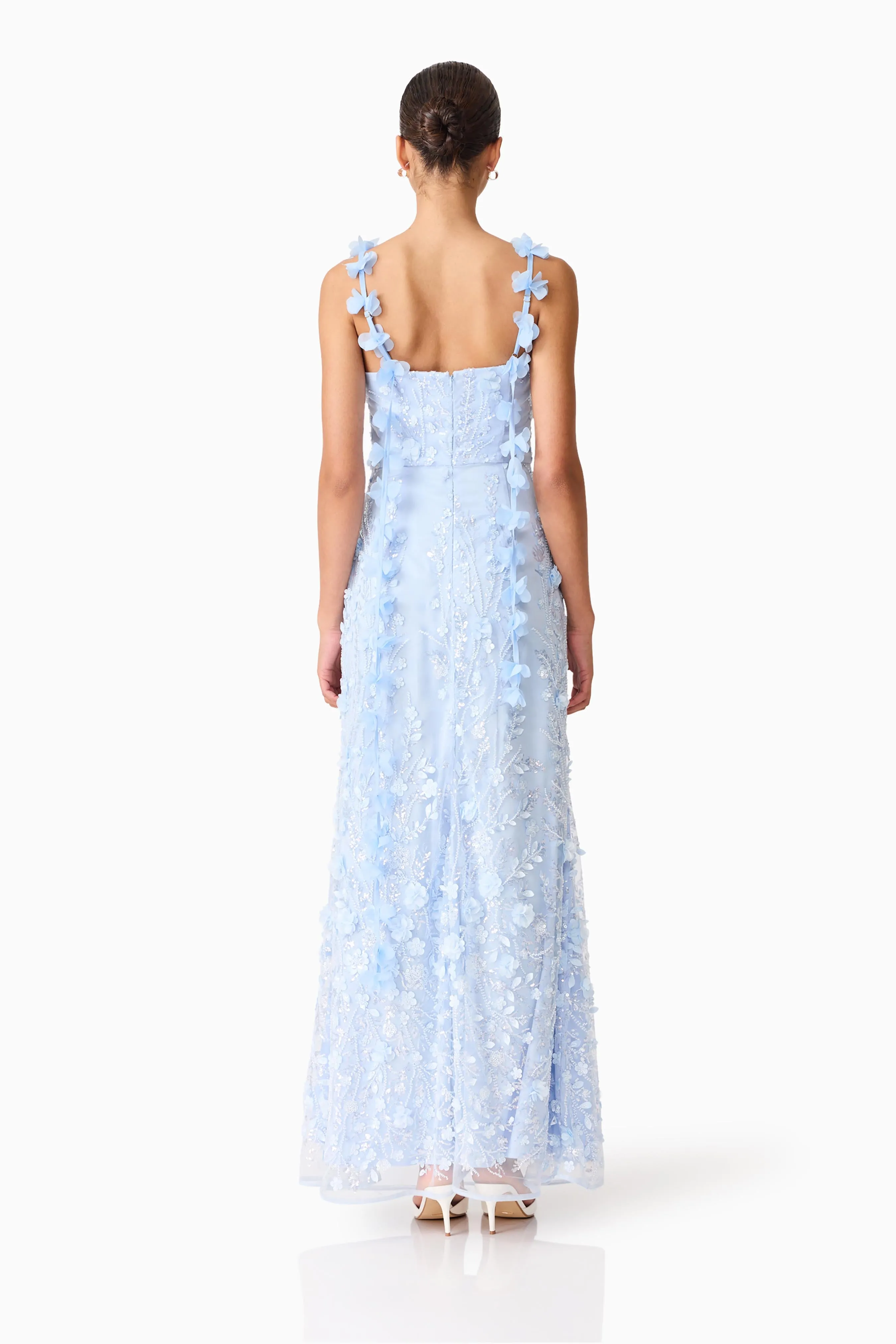 Rina Embellished Gown in Blue sold by Elliatt product image thumbnail 5