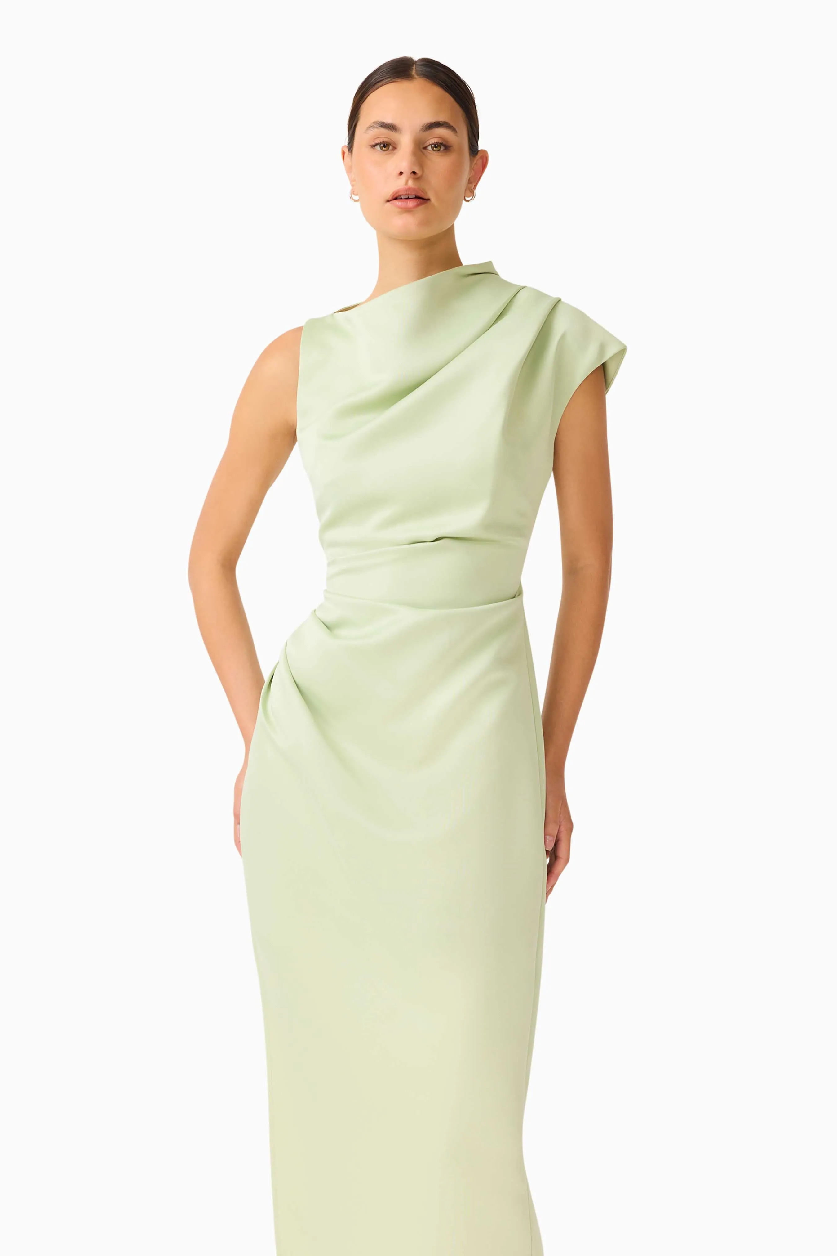 Coralie Maxi Gown in Sage Green sold by Elliatt product image thumbnail 5